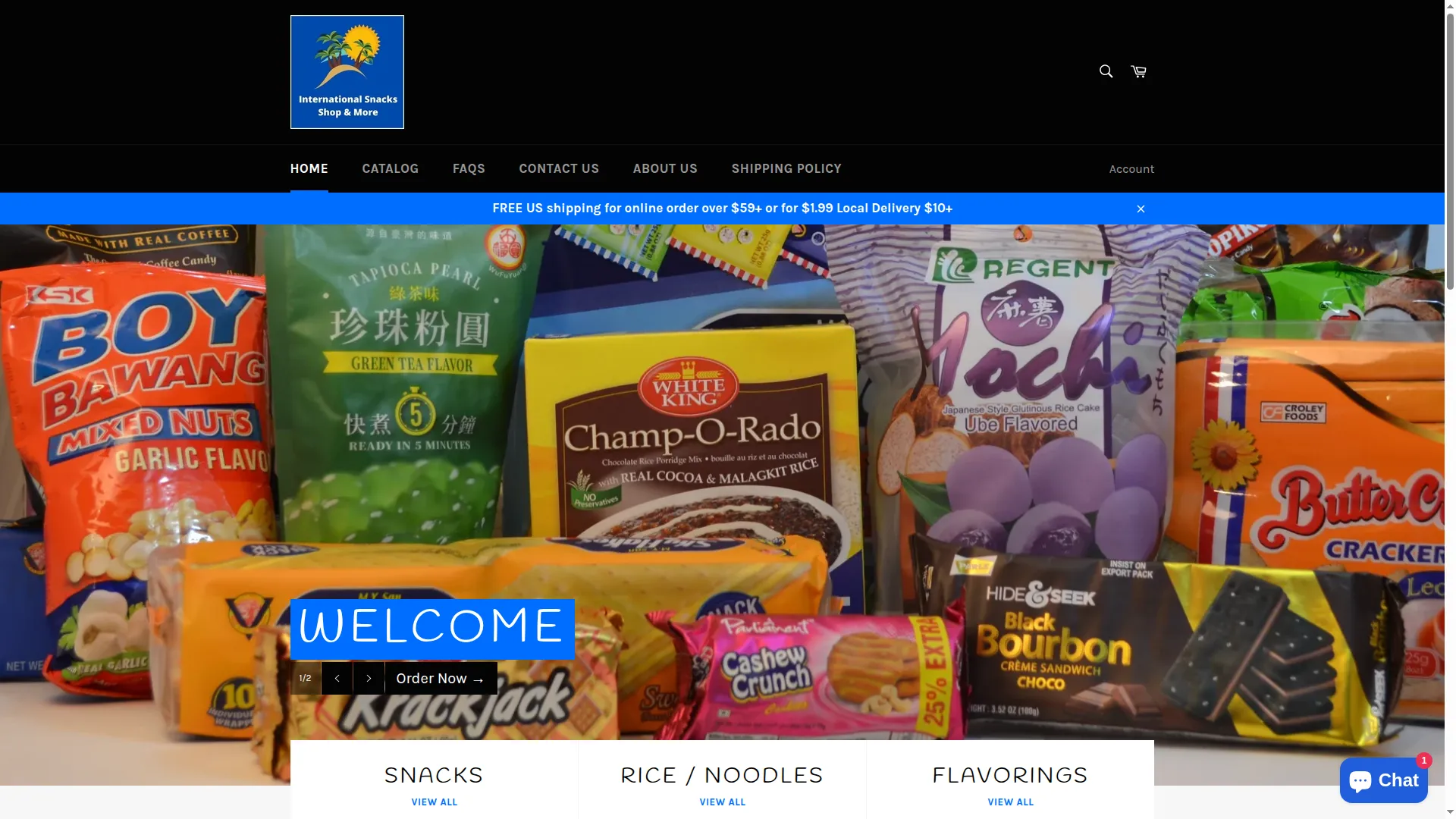 Internationalsnacksshopmore.com