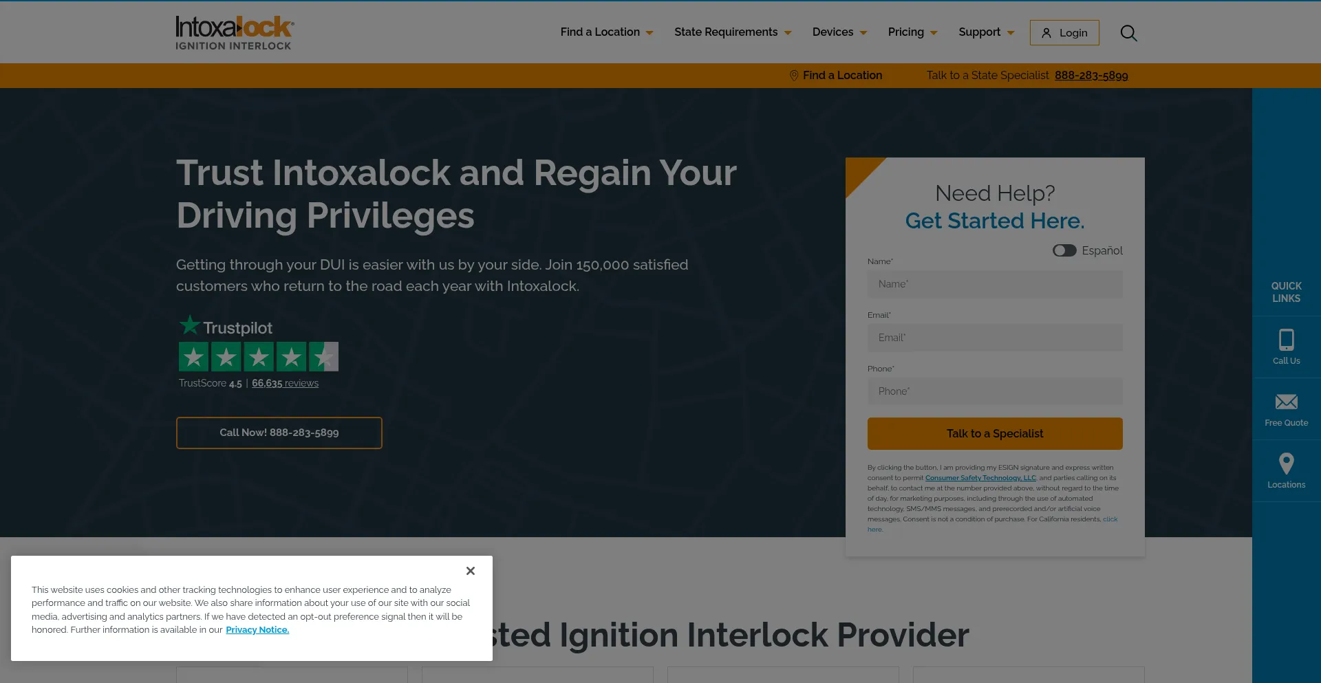 Intoxalock.com 安全可靠吗？