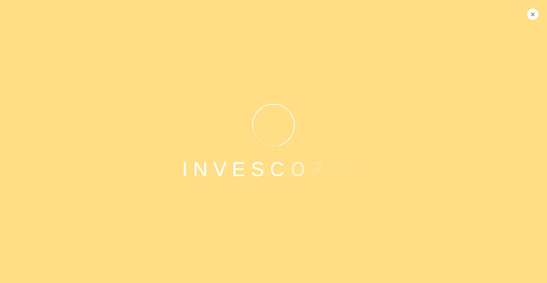 Website screenshot of Invescoplc.com