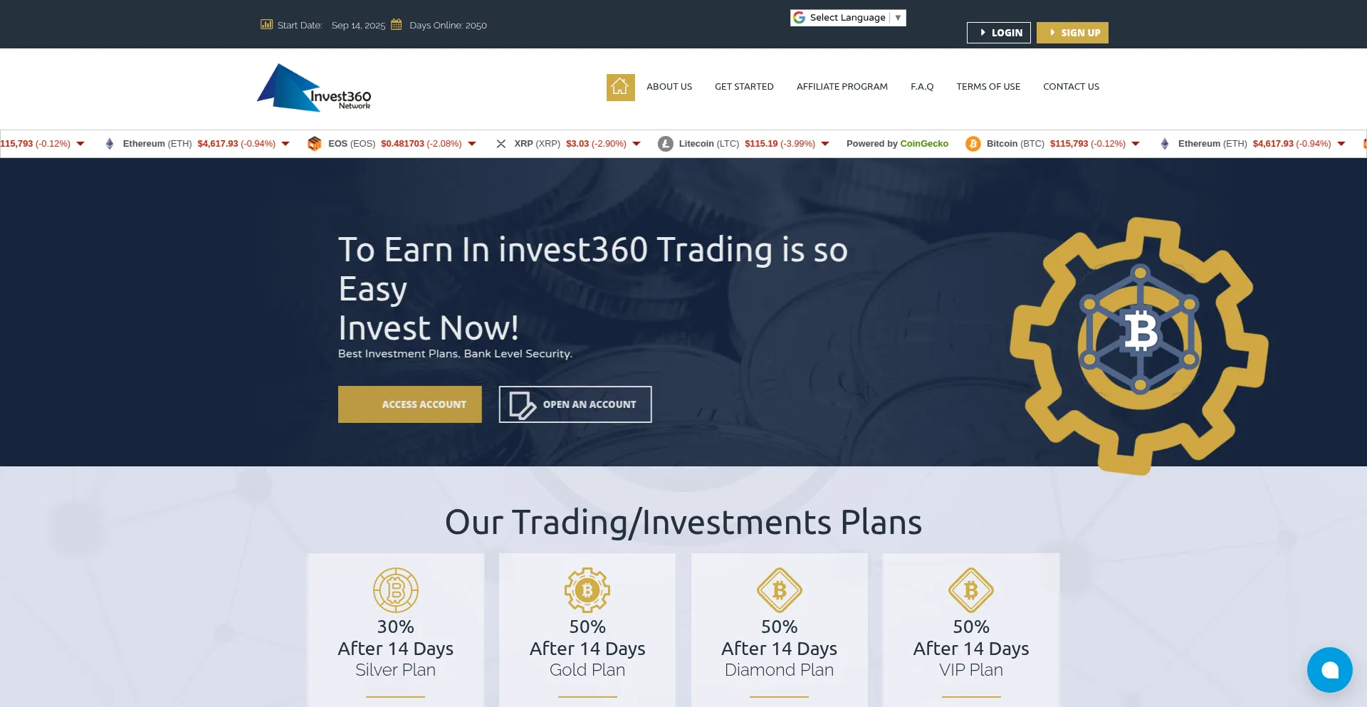 Invest360n.com 安全可靠吗？