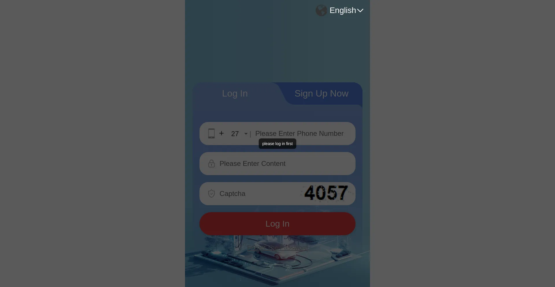 Website screenshot of Investtesla.info
