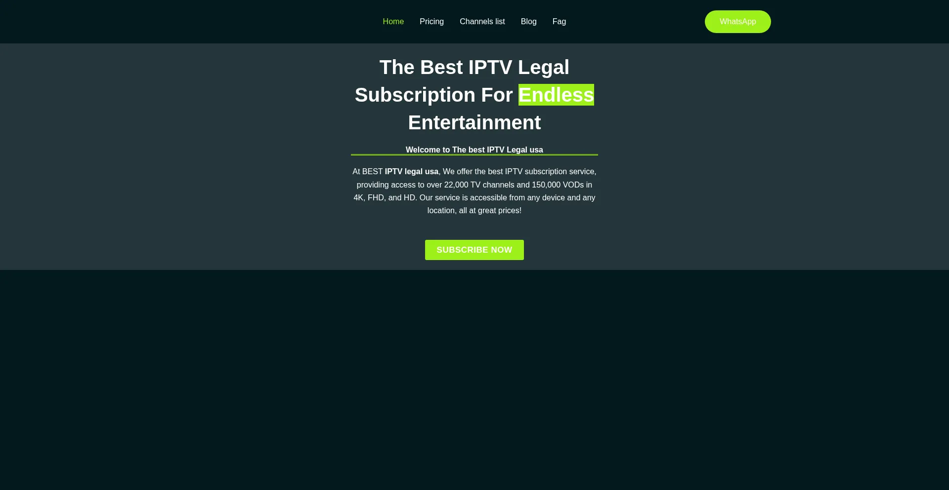 Iptvlegalusa.com 安全可靠吗？