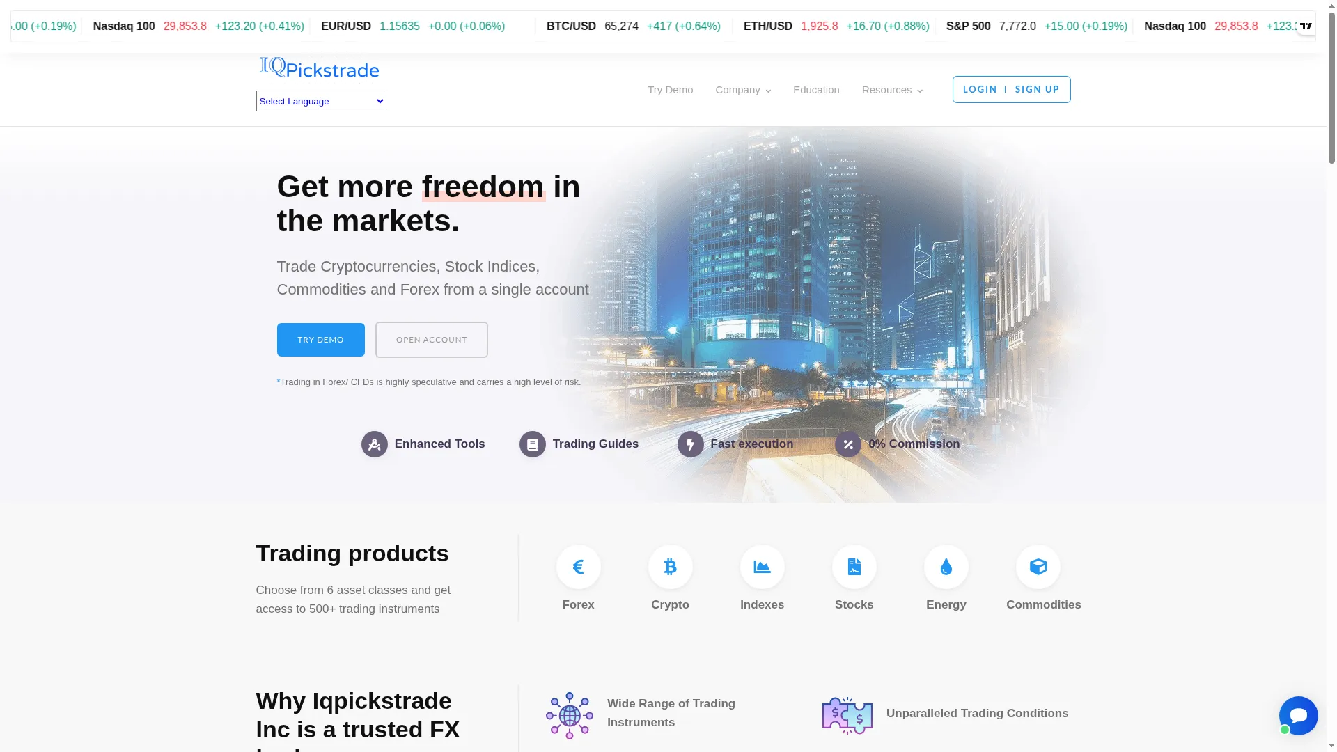 Iqpickstrade.trade