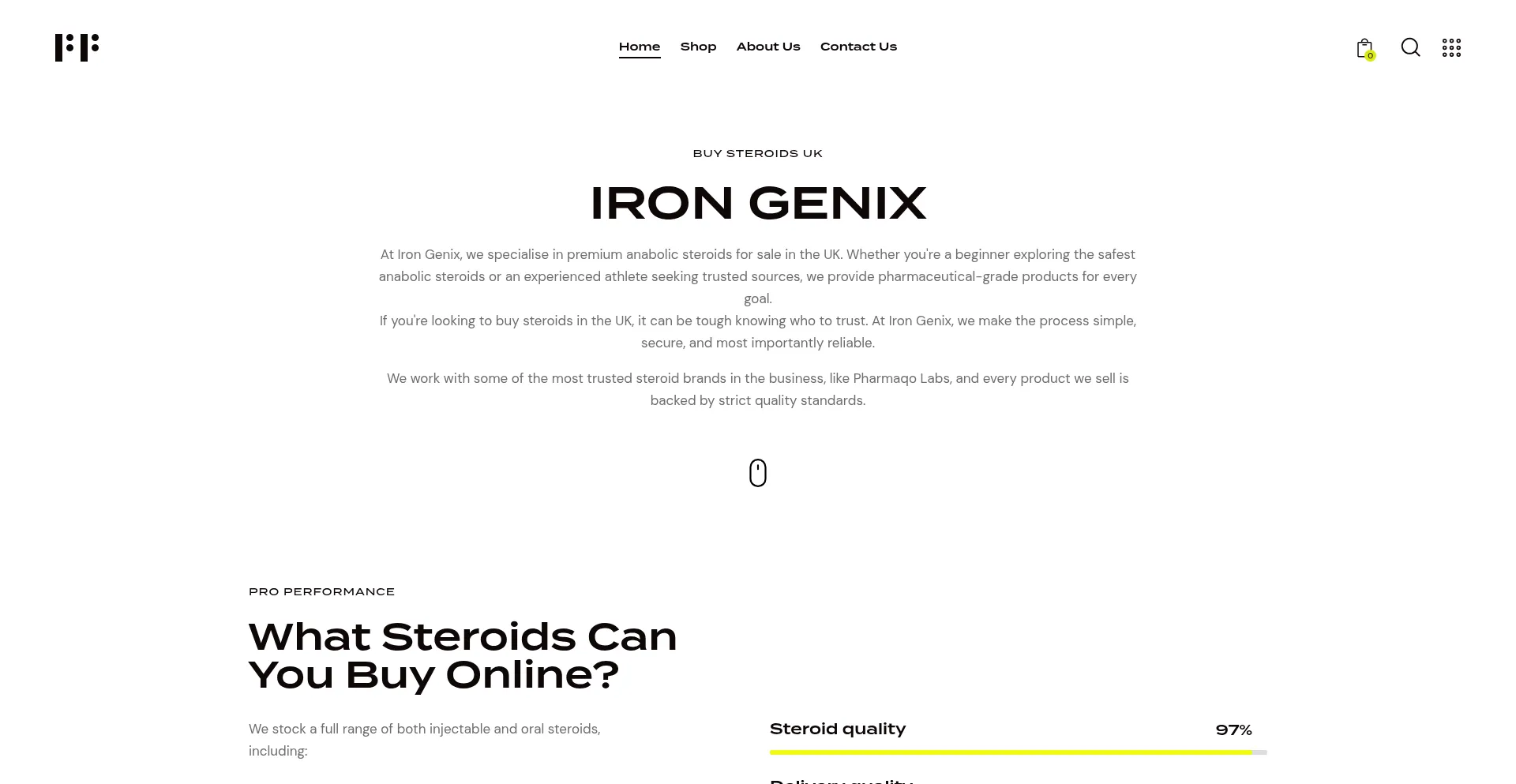 Irongenix.co.uk Screenshot