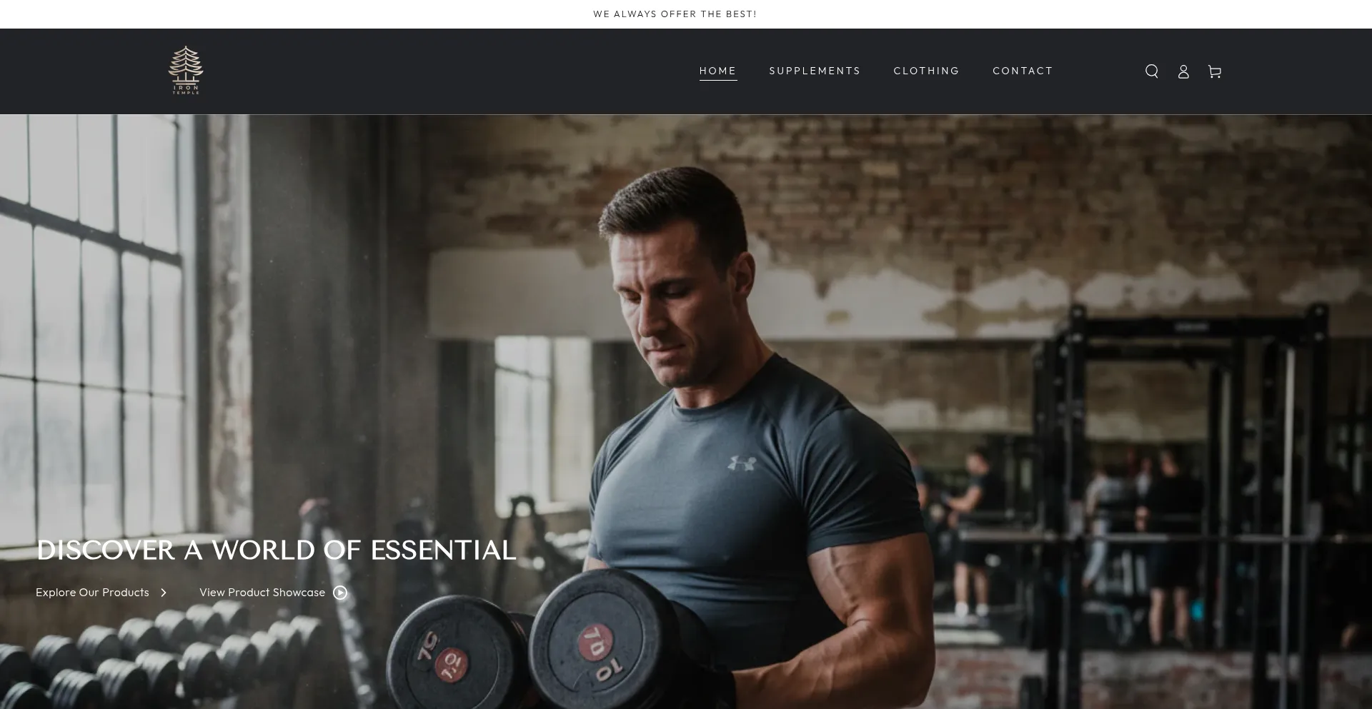 Irontempleofficial.com