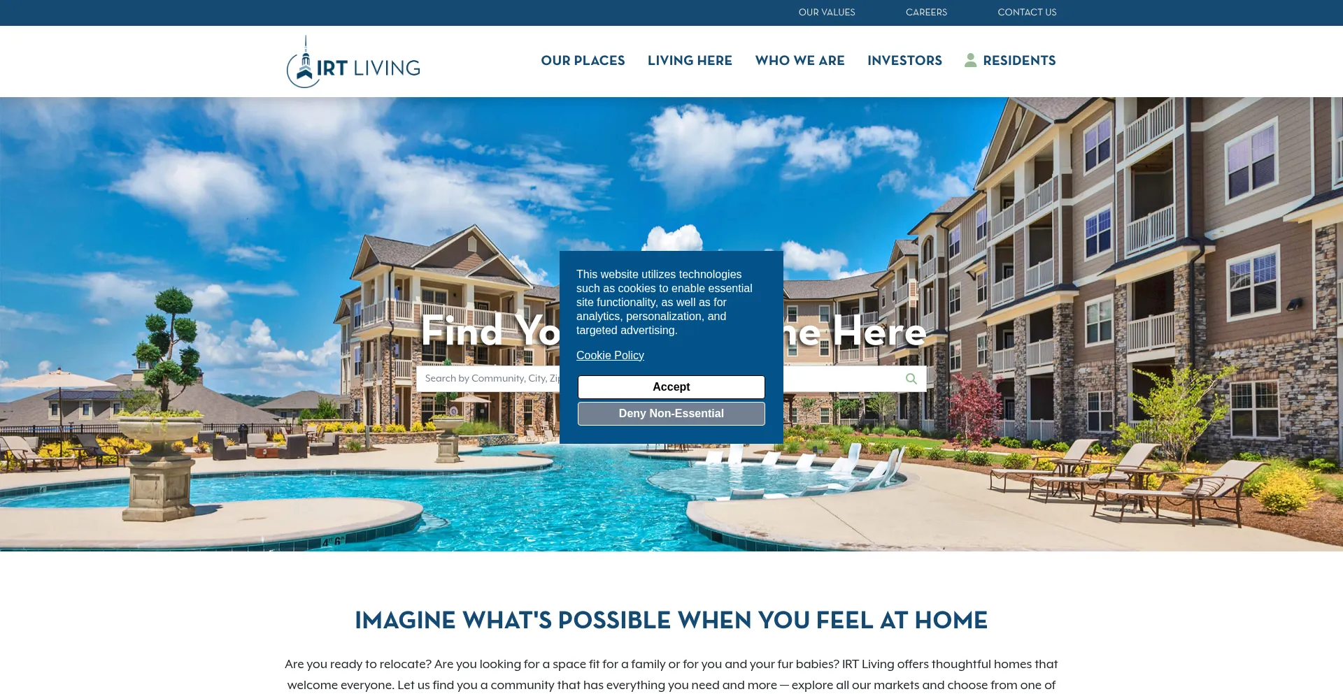 Irtliving.com Screenshot