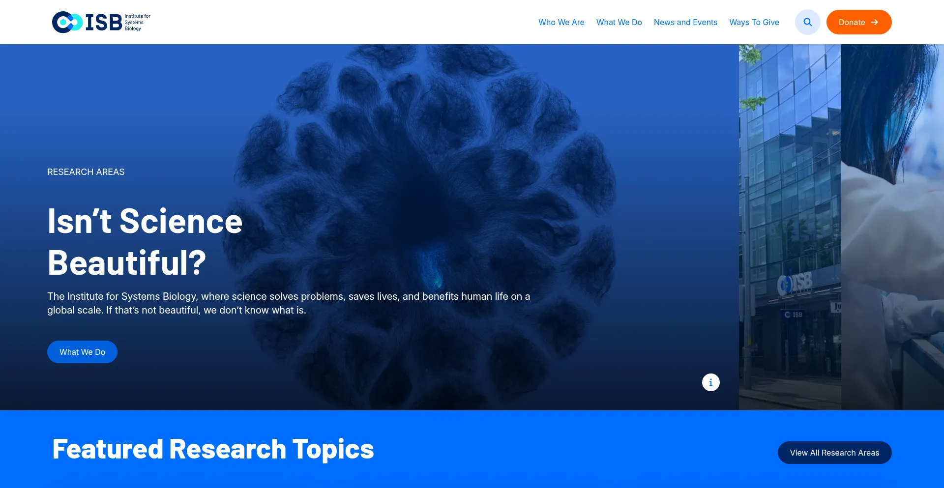 Isbscience.org Screenshot