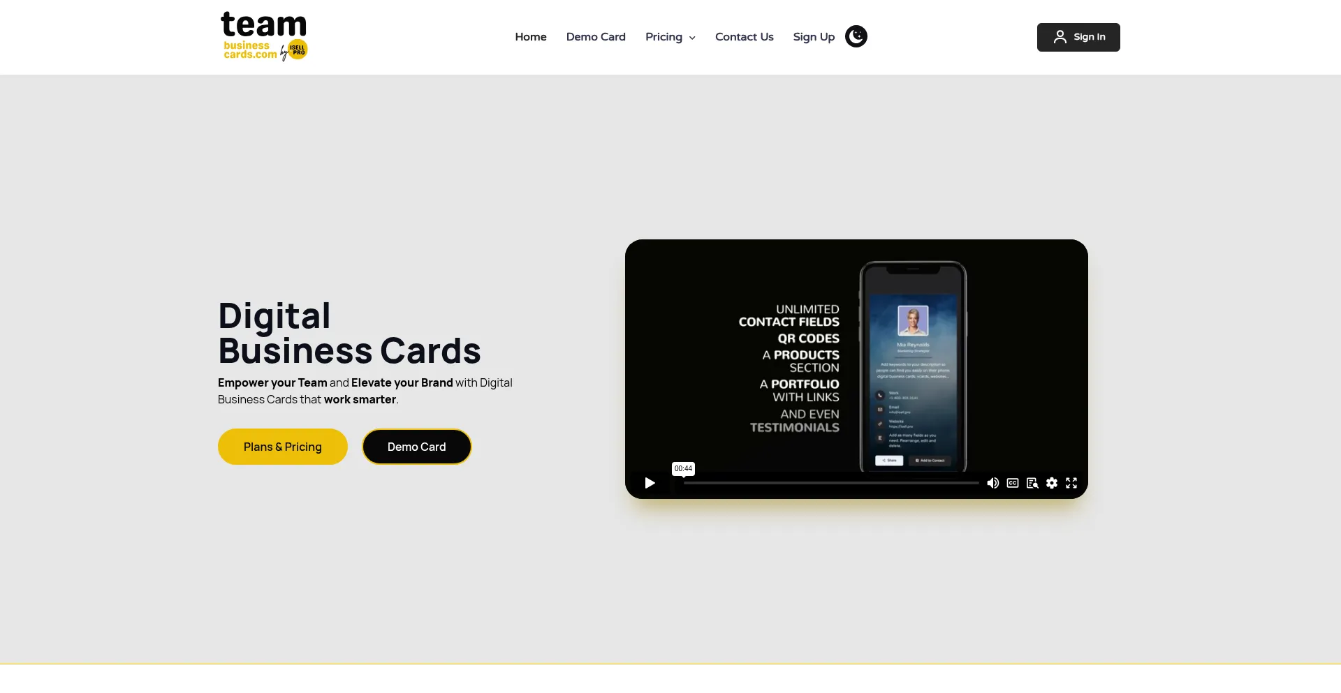 Website screenshot of Isell.pro