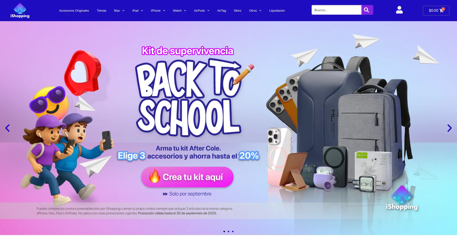 Ishopping-ecuador.com Screenshot