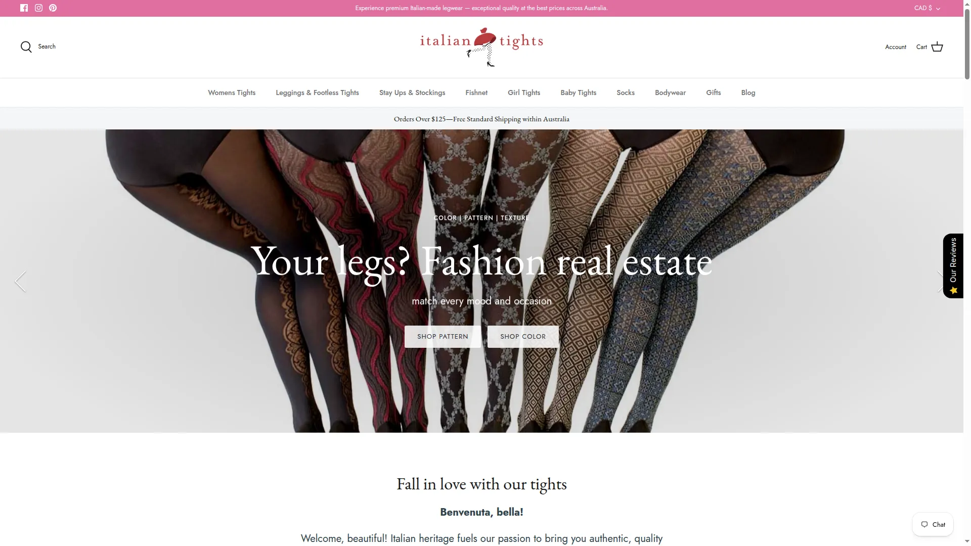 Italiantights.com.au