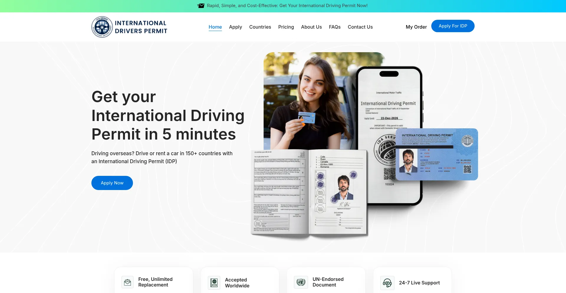 Website screenshot of Itaoffice.org