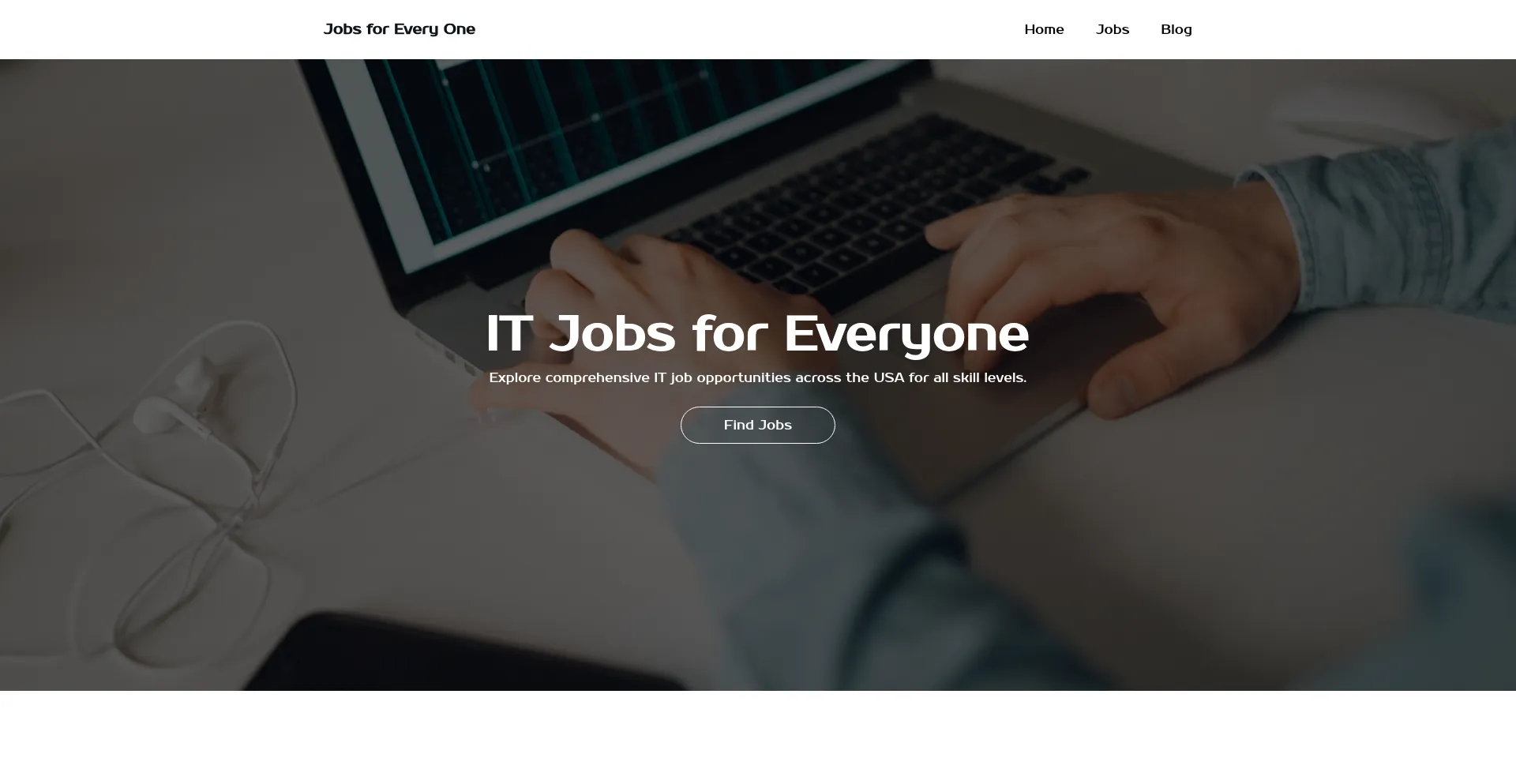 Itjobsforeveryone.org Screenshot