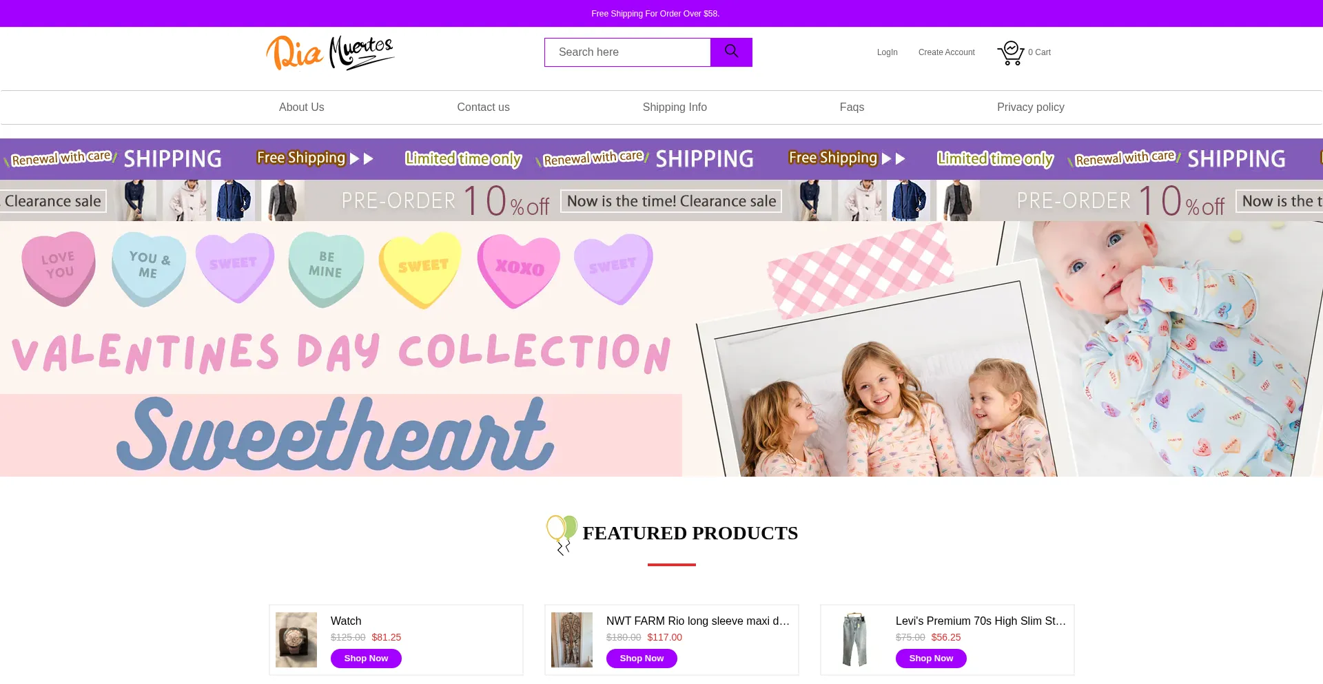 Website screenshot of Itski.adrural.baby