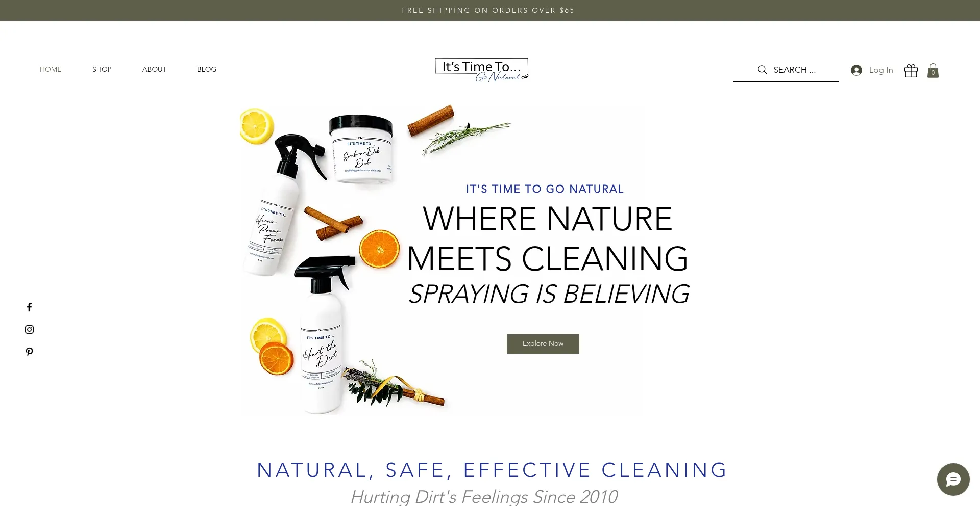 Itstimetogonatural.com