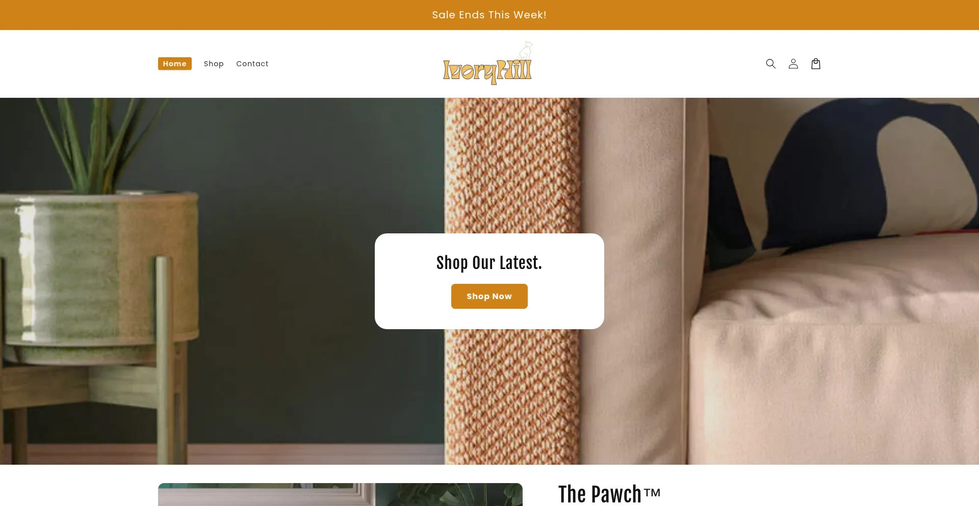 Ivoryhill.co Screenshot