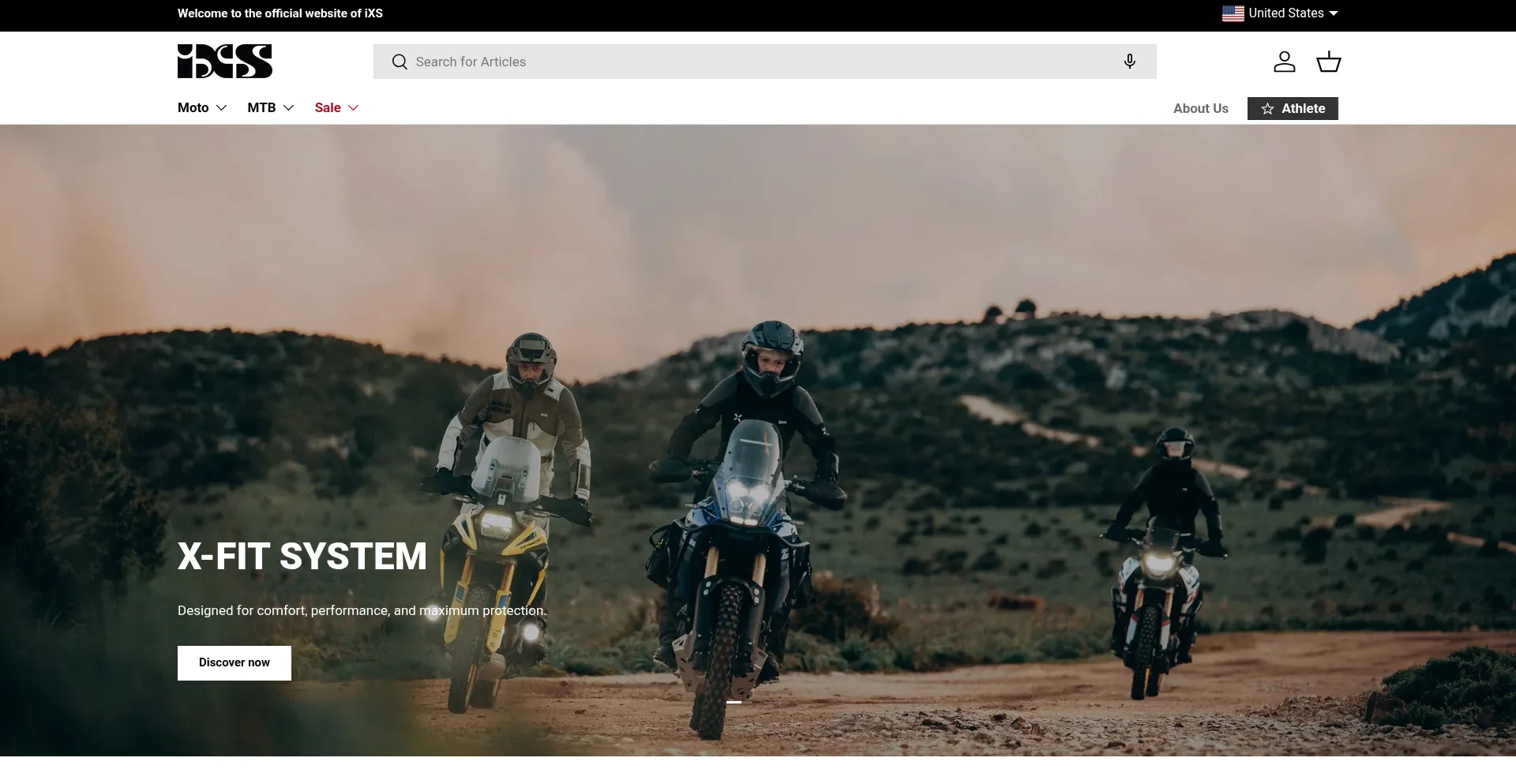 Website screenshot of Ixs.com