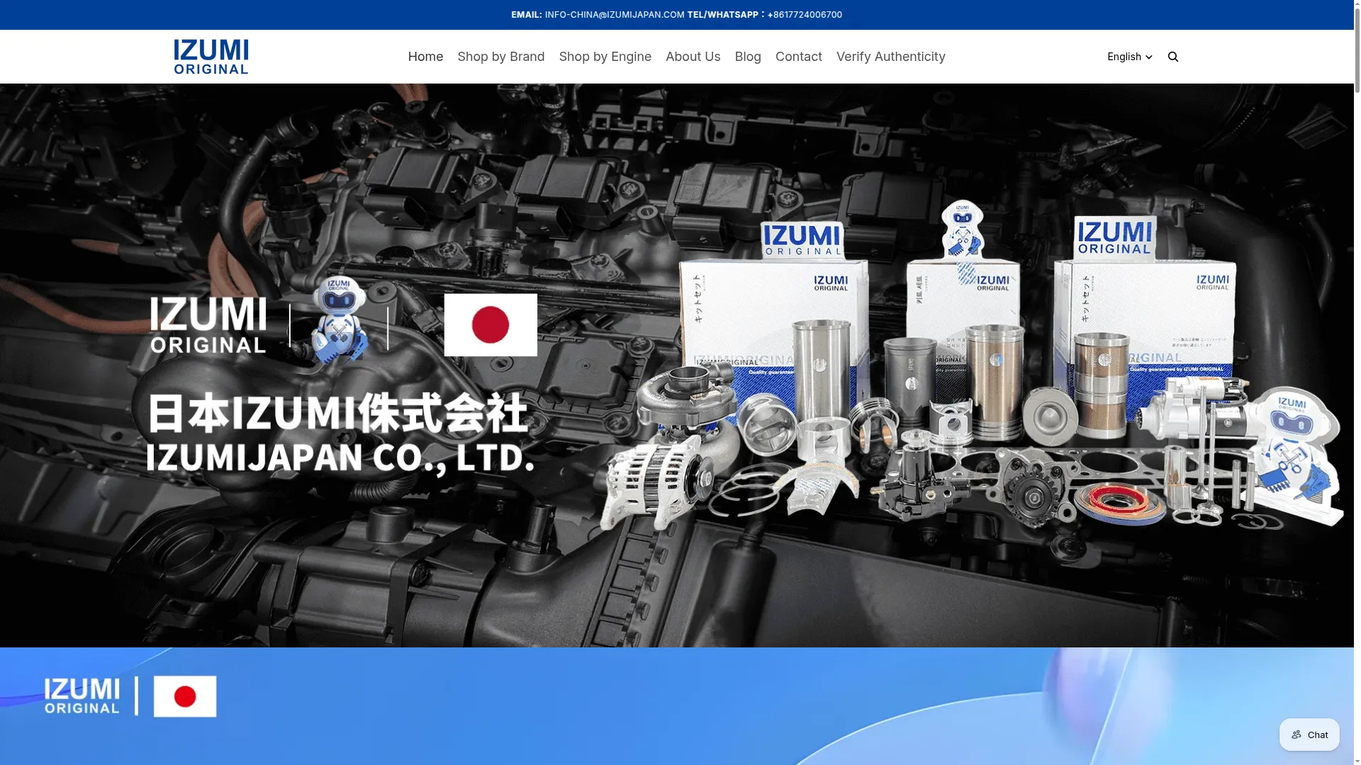 Izumiengineparts.com