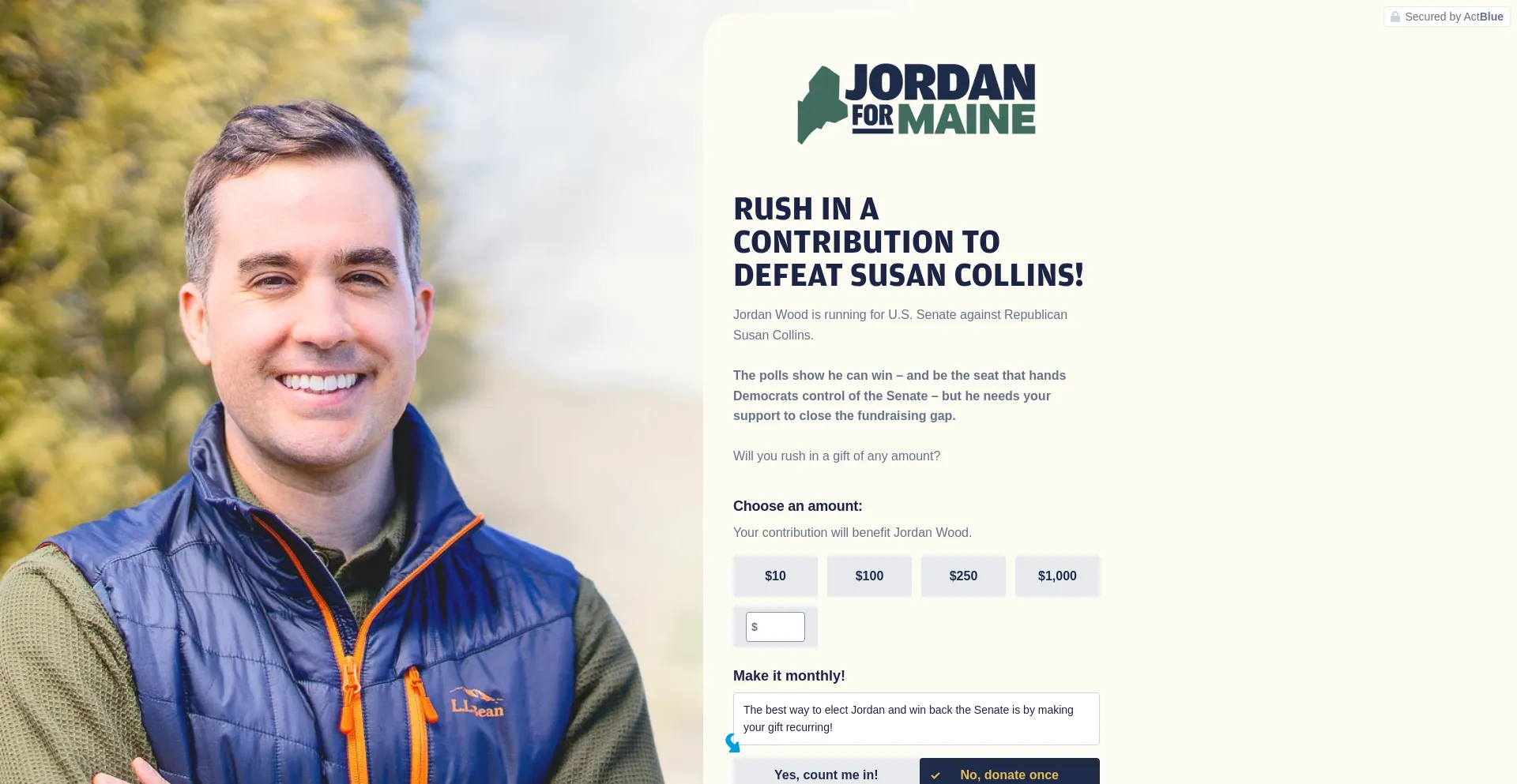 Website screenshot of J4me.org