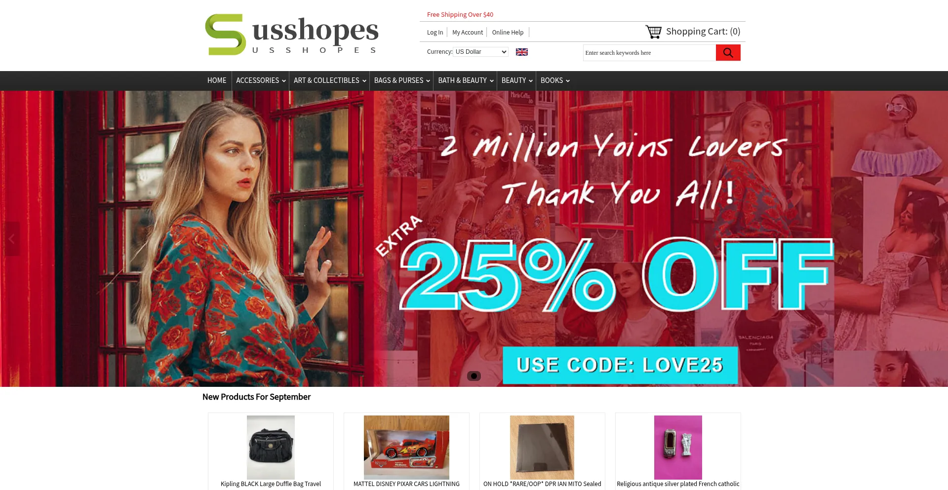 Website screenshot of Jackbludis.com