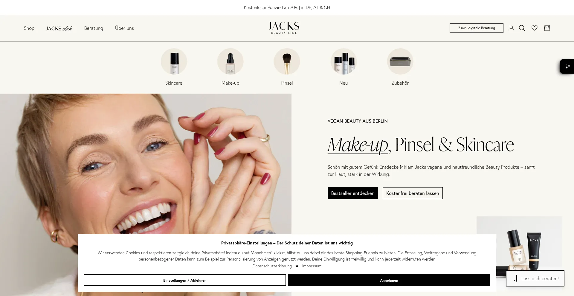 Jacks-beautyline.com