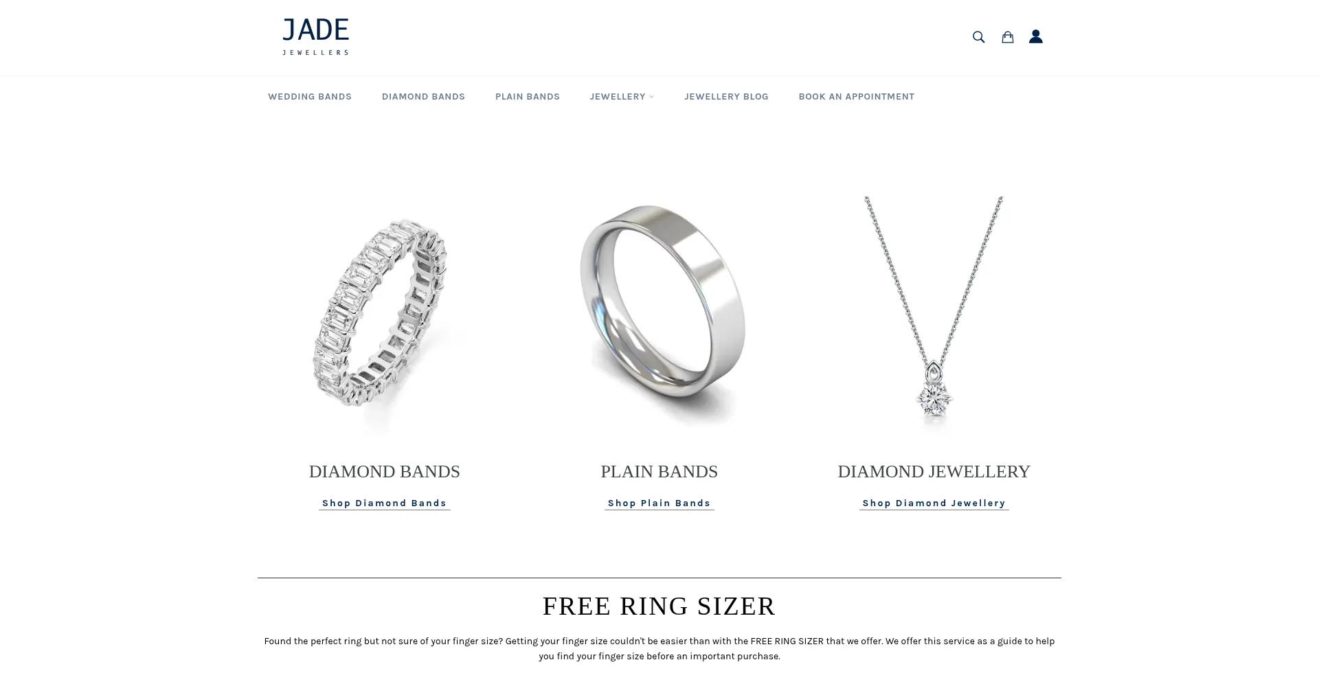 Jadejewellers.co.uk Screenshot