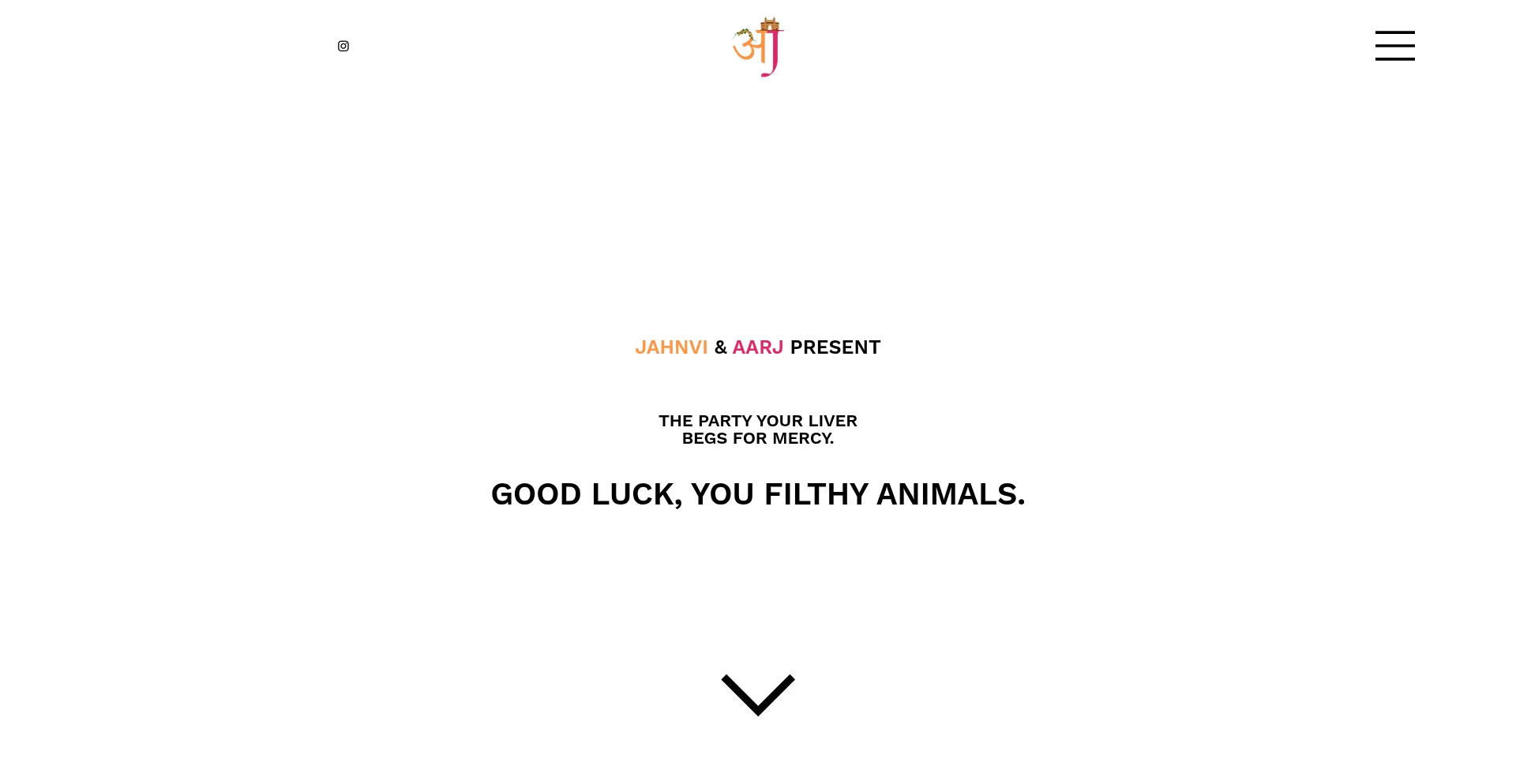 Jahnviandaarjscock.com Screenshot
