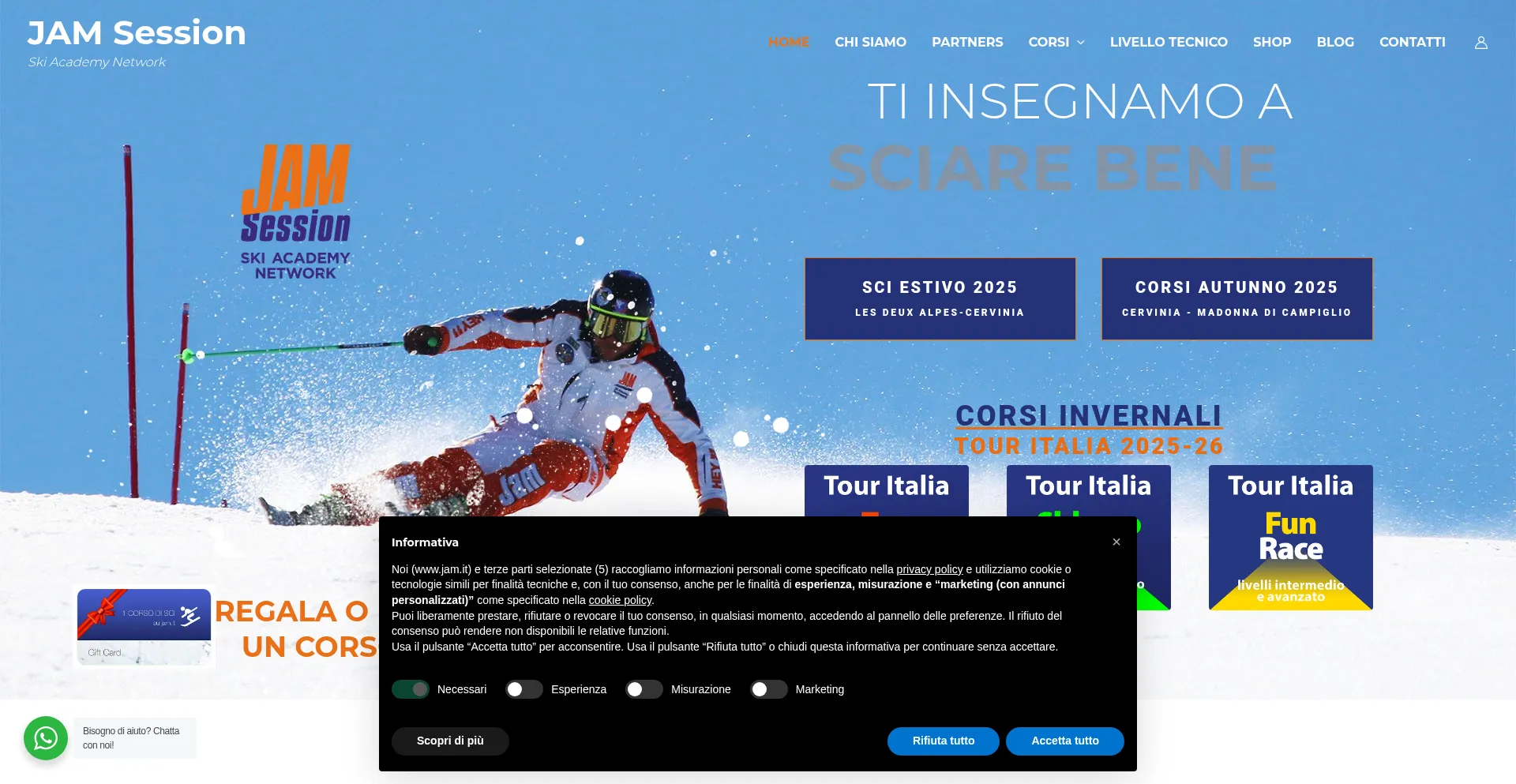 Website screenshot of Jam.it