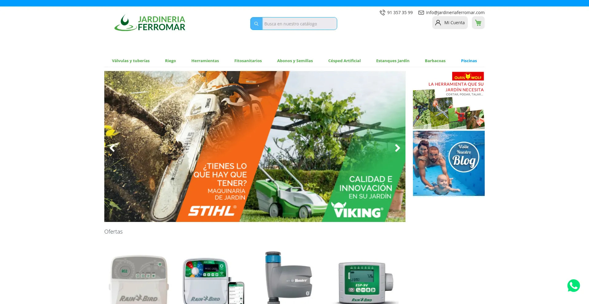 Jardineriaferromar.com Screenshot