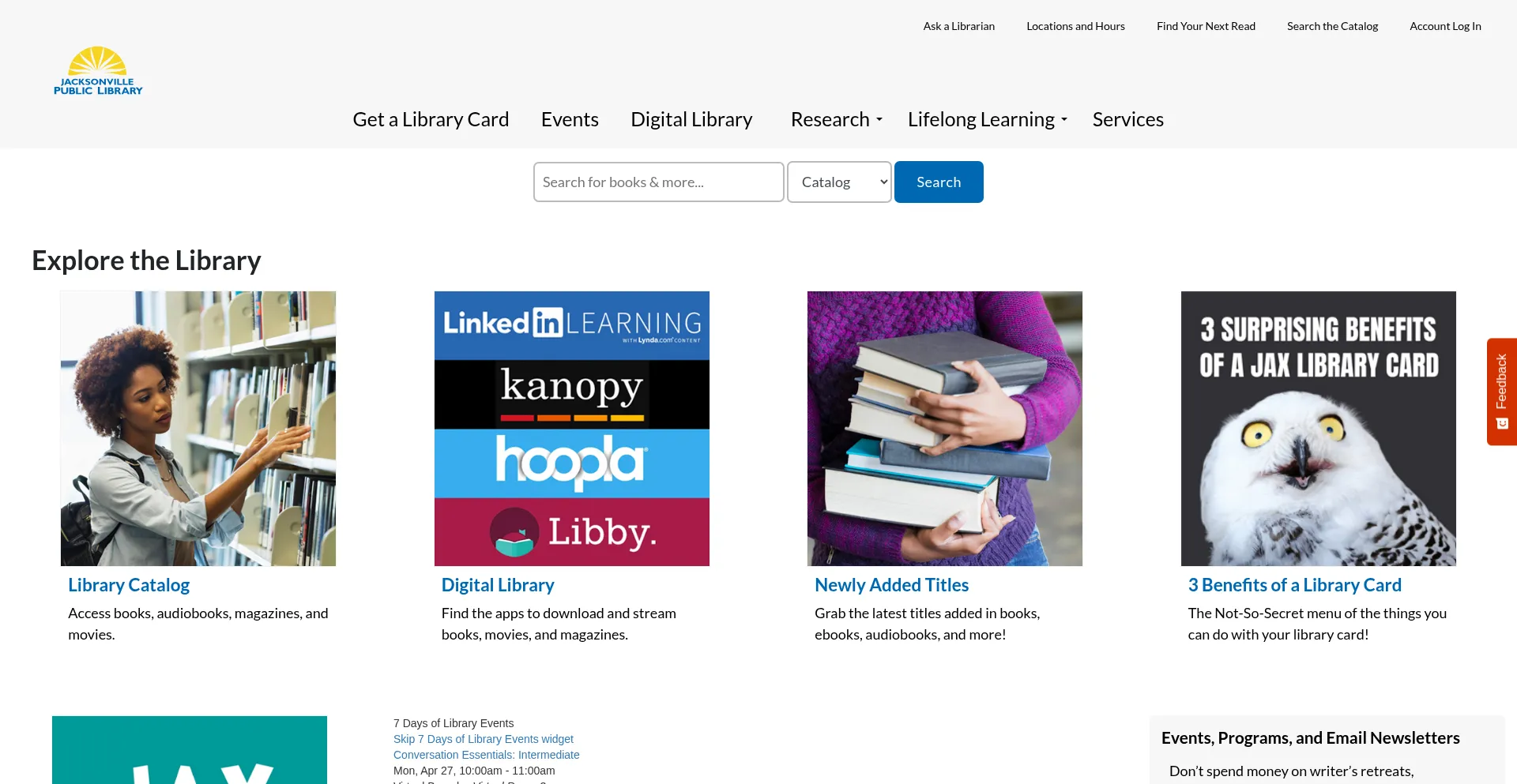 Jaxpubliclibrary.org