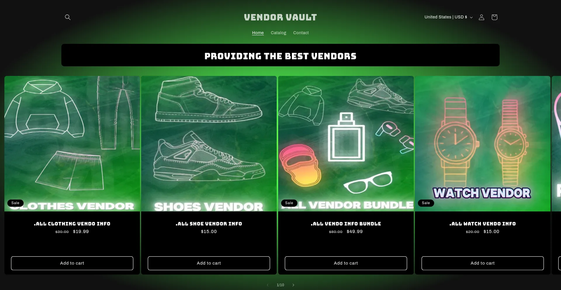 Website screenshot of Jayresellss.com