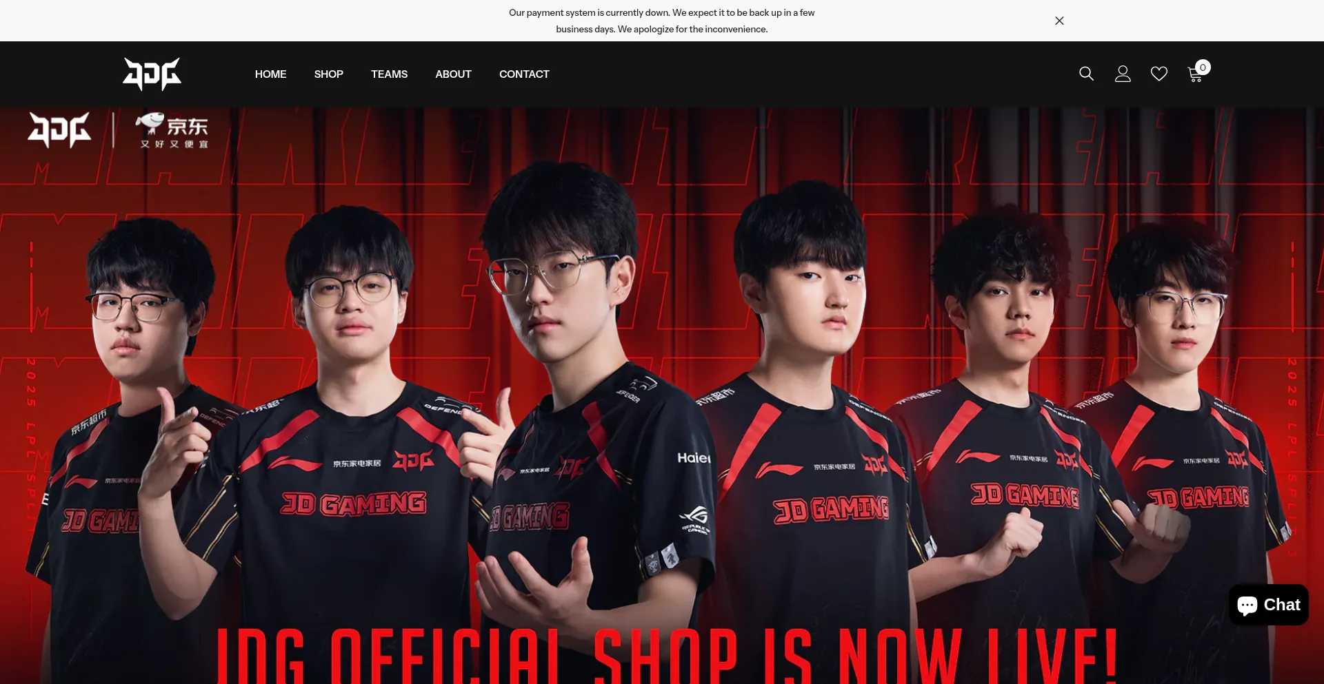 Jdgaming.shop Screenshot