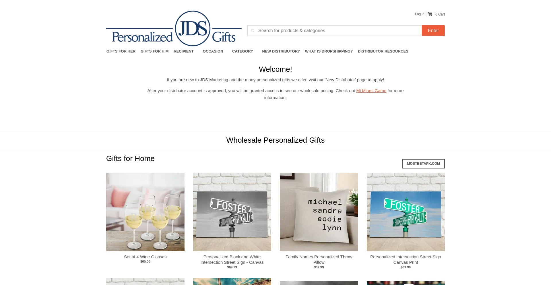 Website screenshot of Jdsmarketing.net