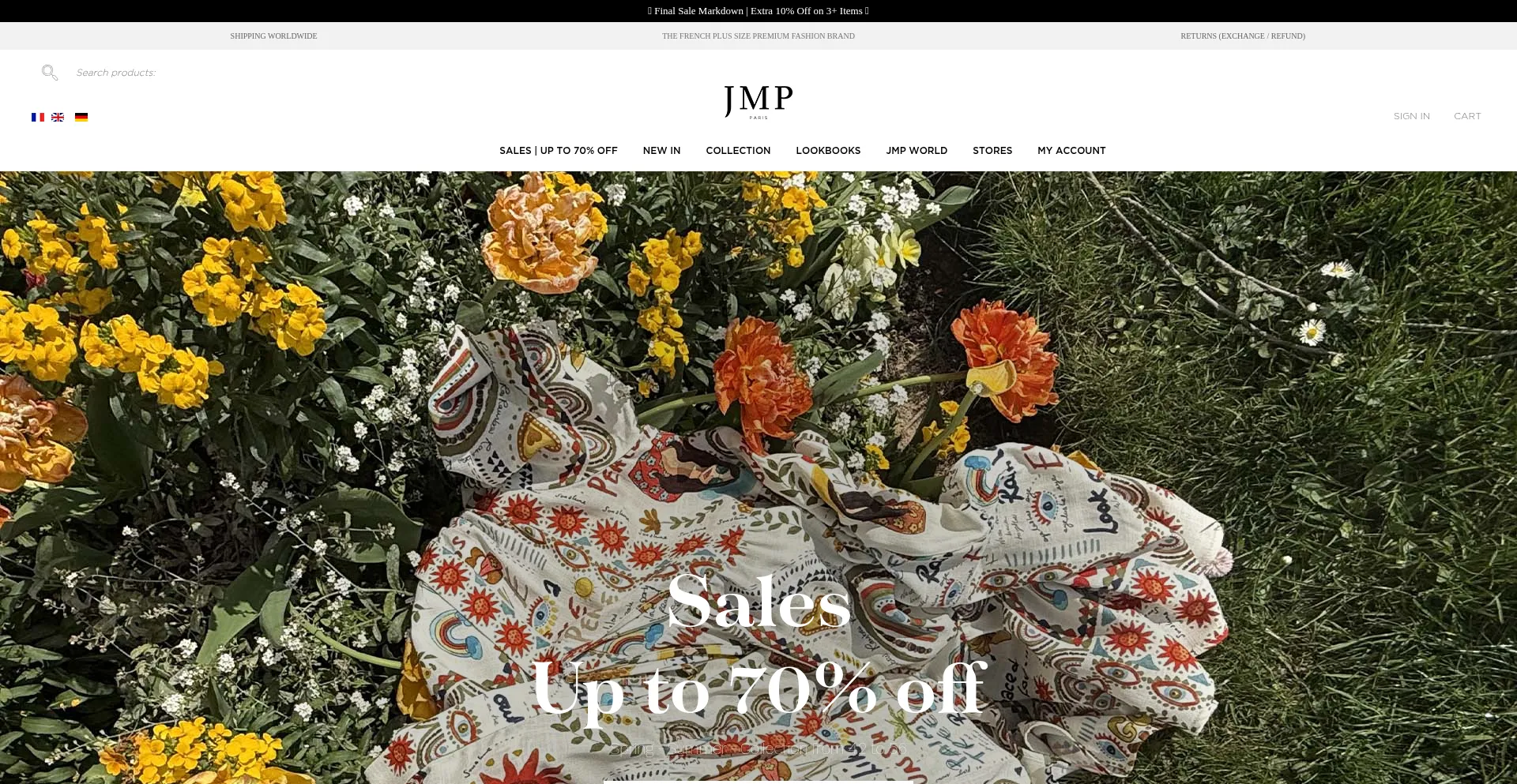 Website screenshot of Jeanmarcphilippe.com