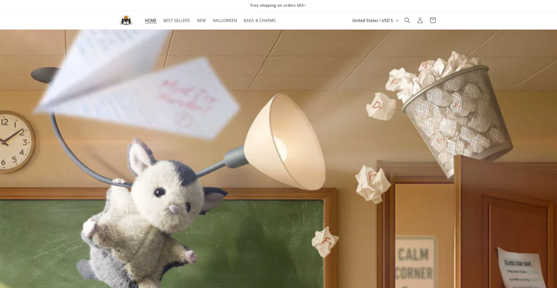 Website screenshot of Jellystore.vip