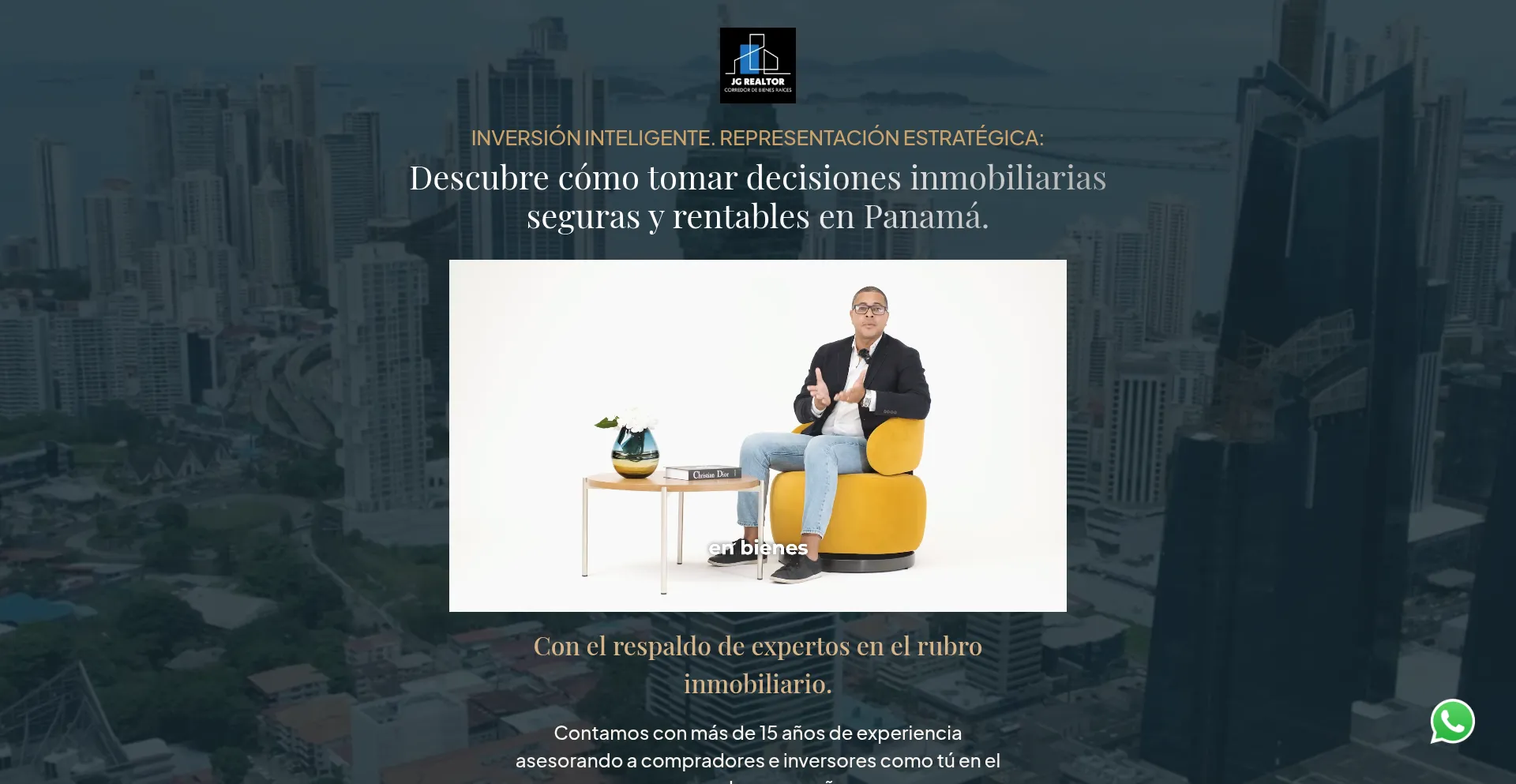 Website screenshot of Jg-realtor.co