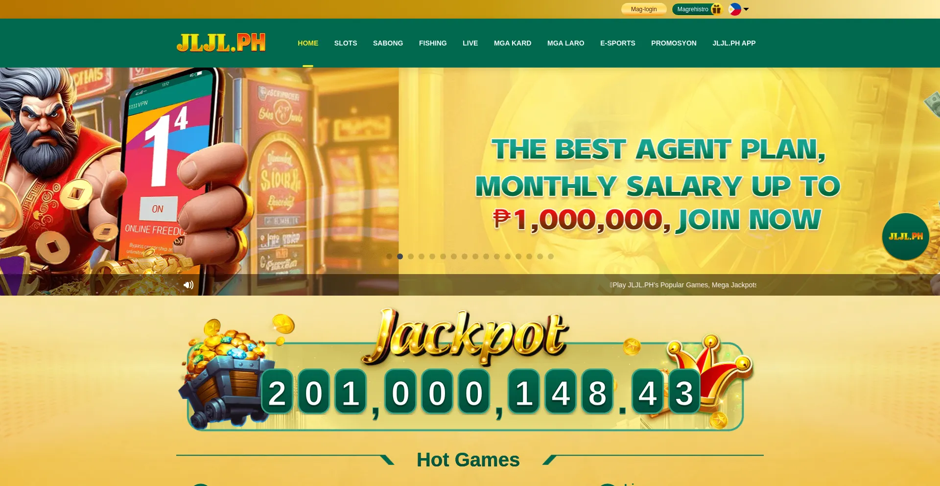 Website screenshot of Jljl.fun
