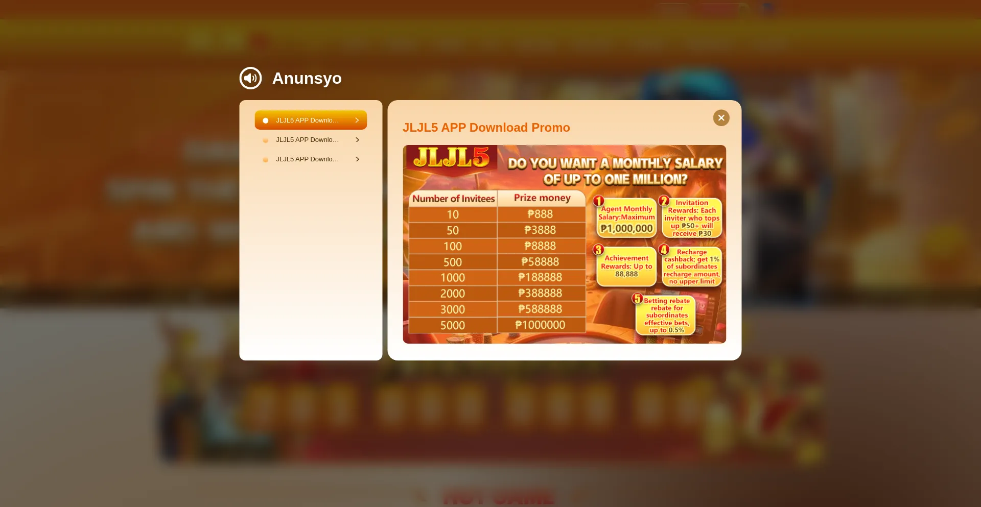 Website screenshot of Jljl522.com