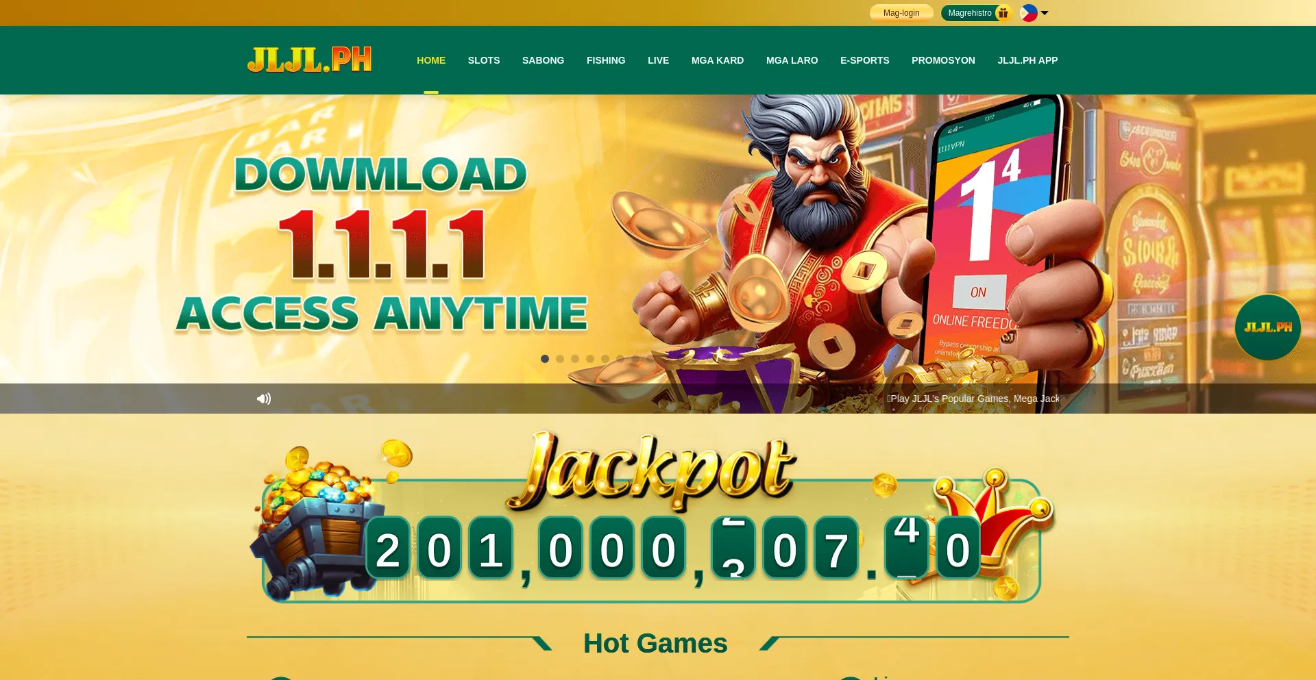 Website screenshot of Jljlph.com