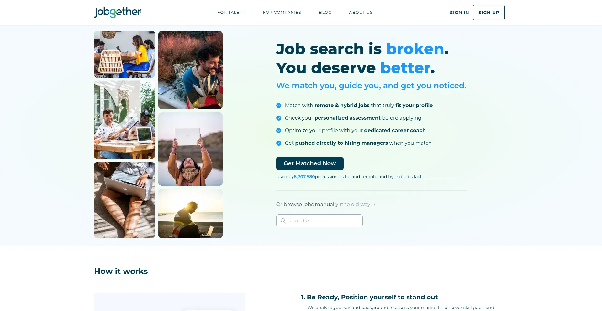 Jobgether.com Screenshot