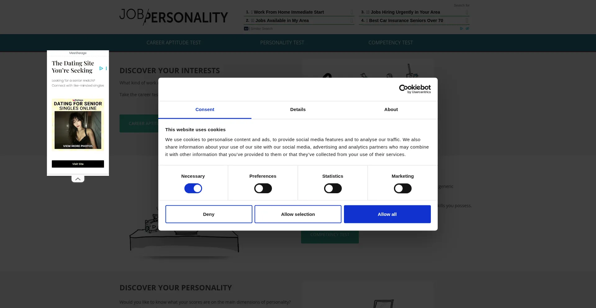 Jobpersonality.co.uk