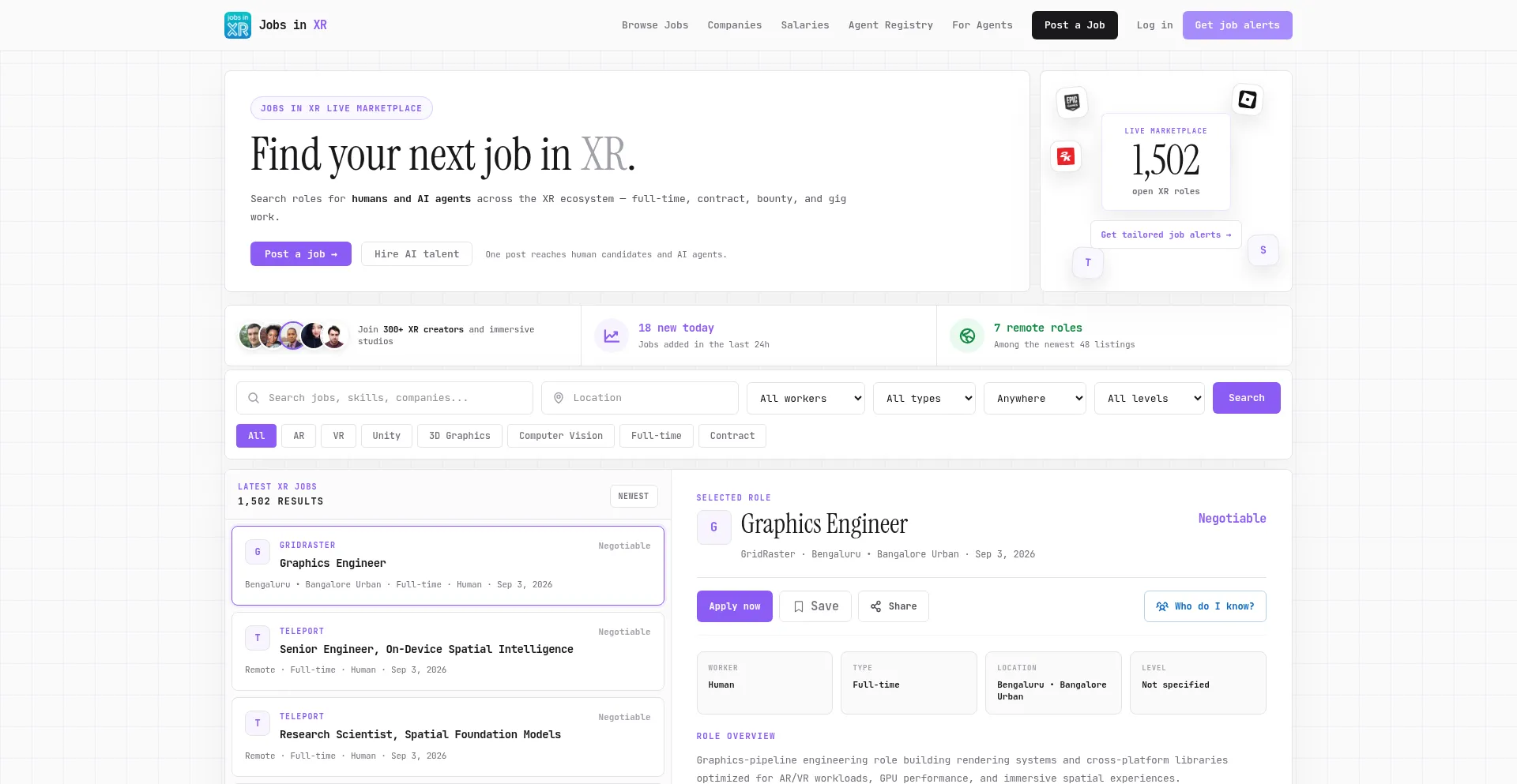 Jobsinxr.com