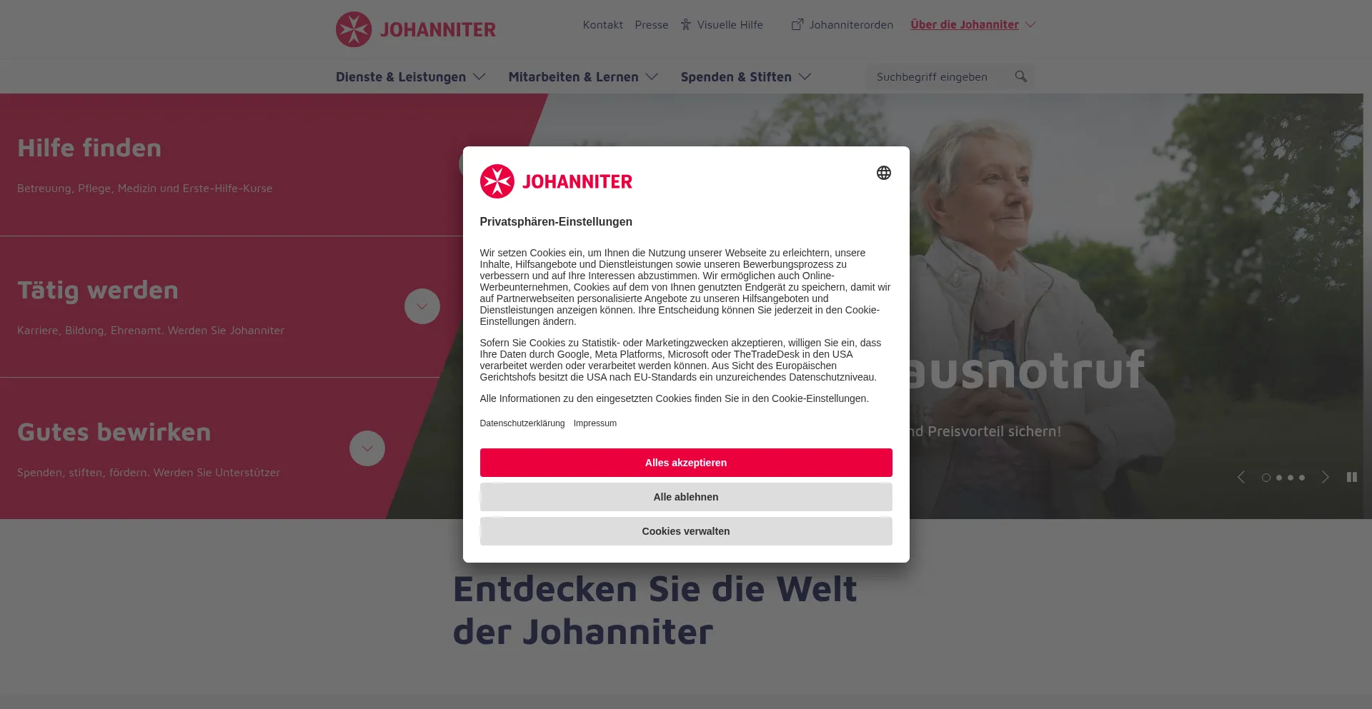 Johanniter.de 安全可靠吗？
