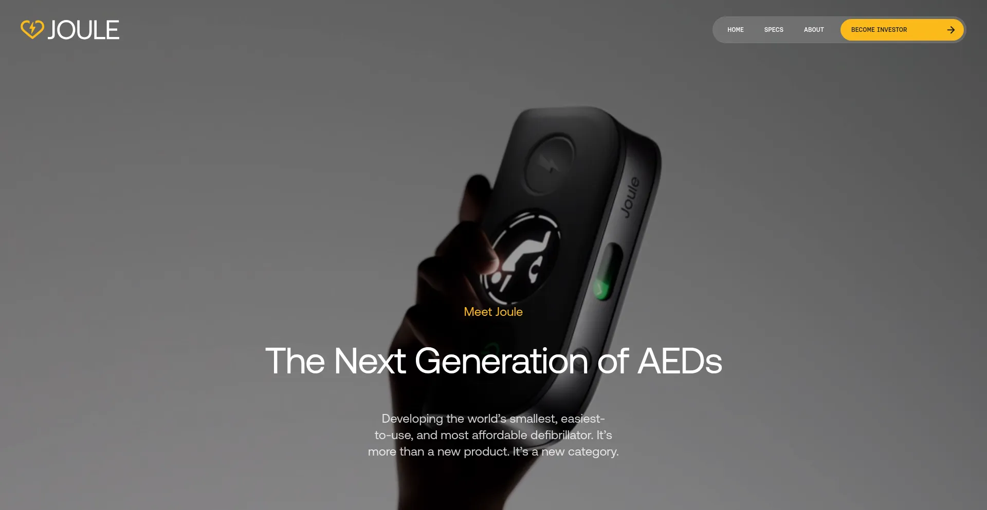 Website screenshot of Jouleaed.com