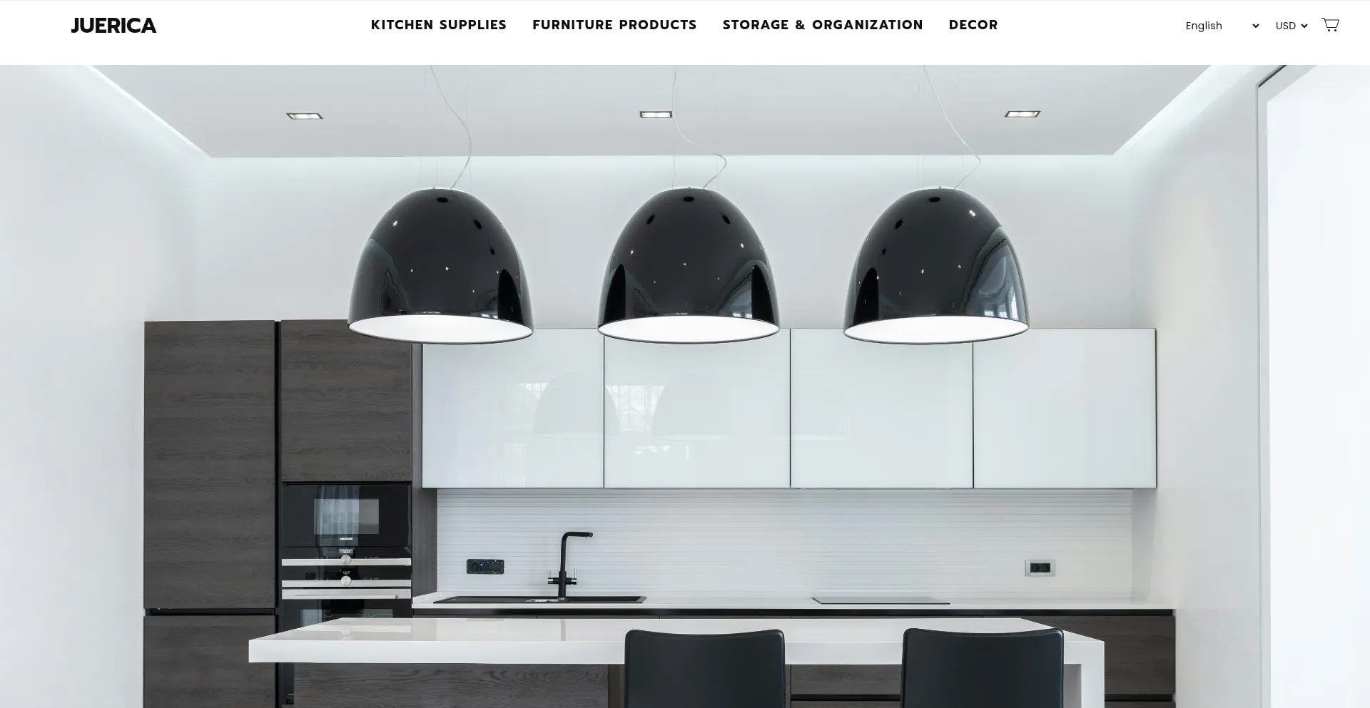 Website screenshot of Juerica.com