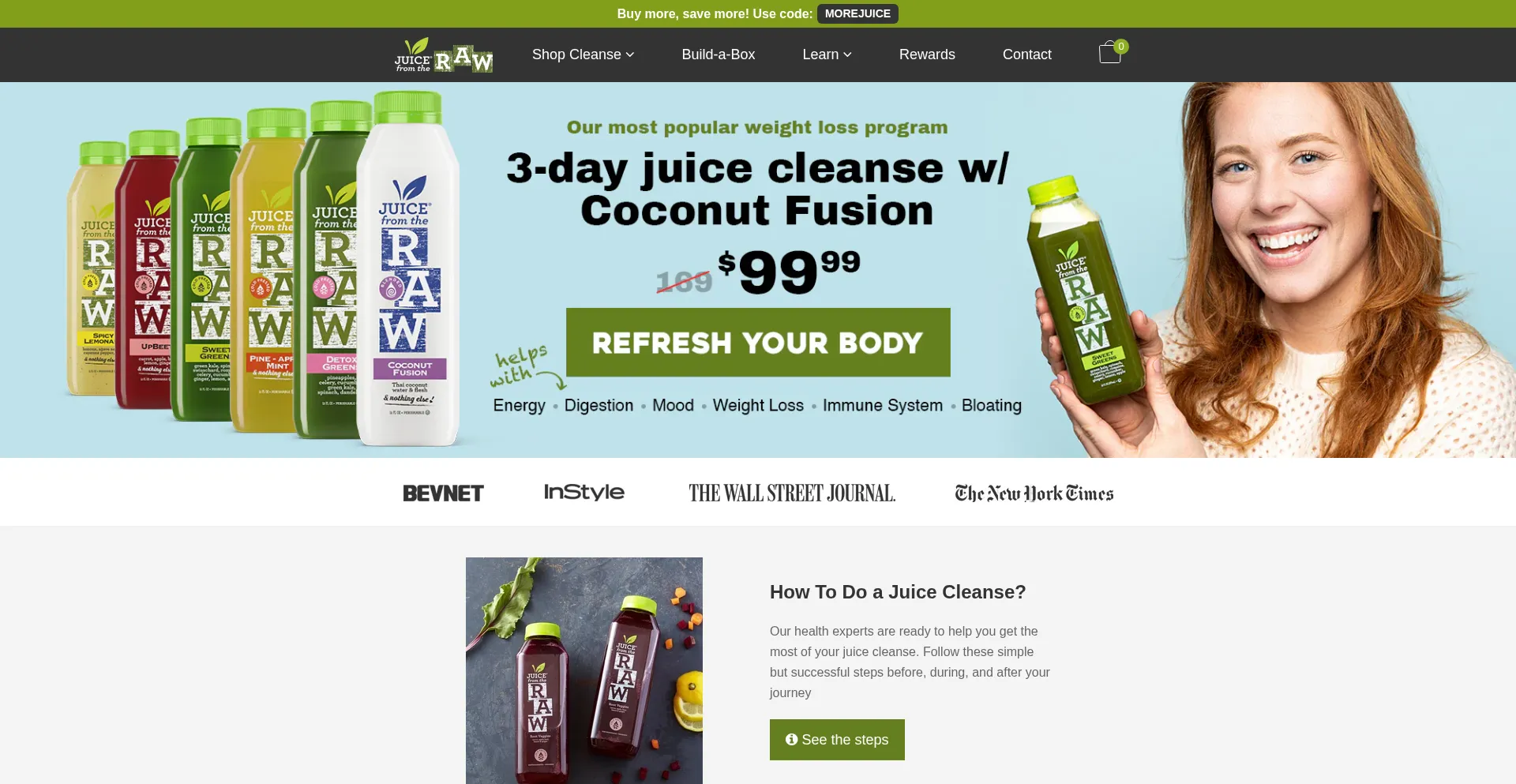 Juicefromtheraw.com 安全可靠吗？