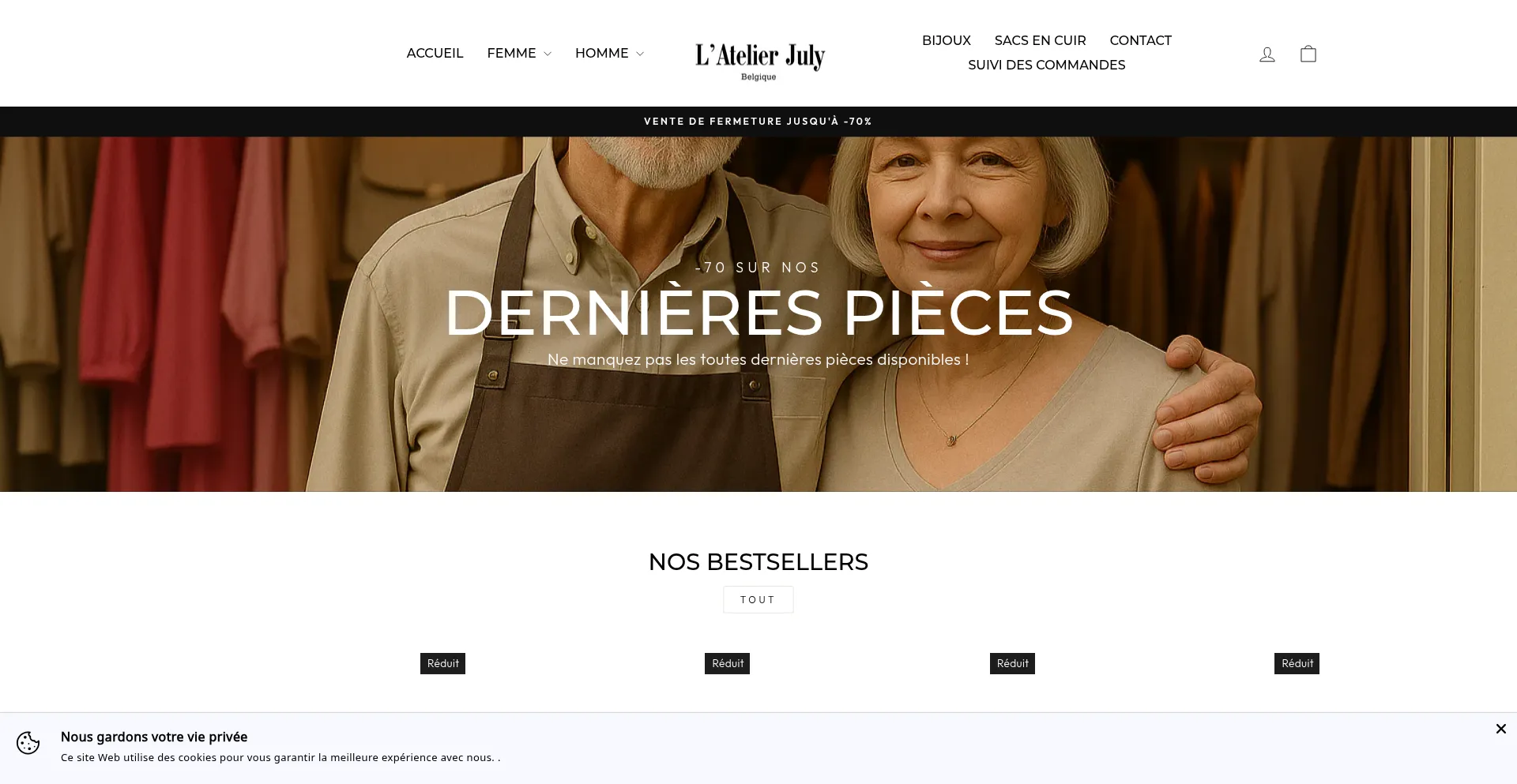 July-atelier.com Screenshot