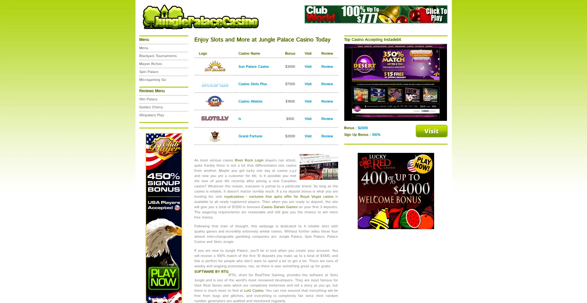 Junglepalacecasino.com