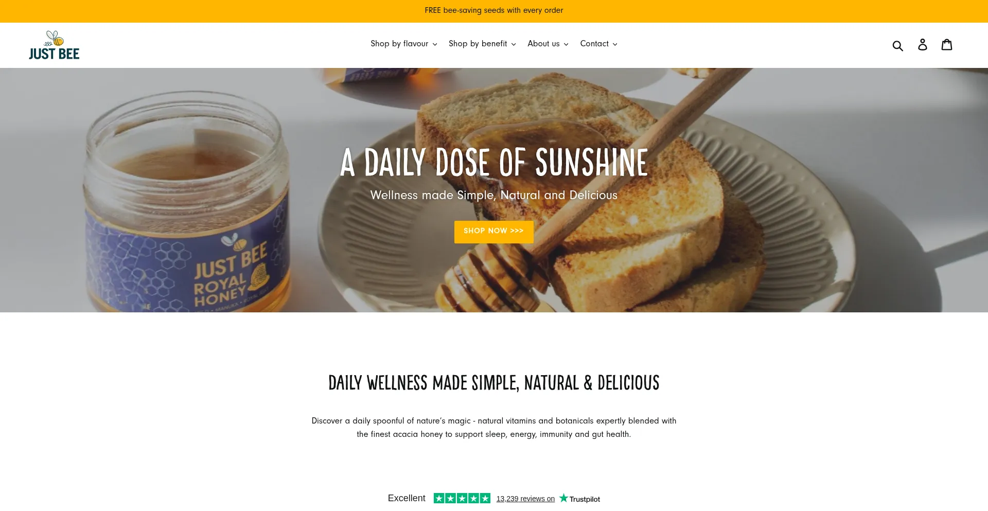 Justbeehoney.co.uk
