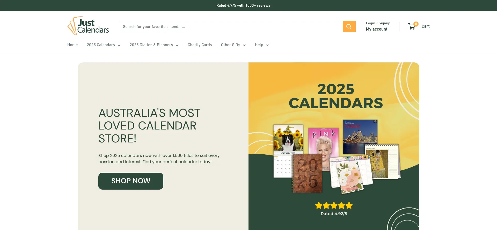 Justcalendars.com.au