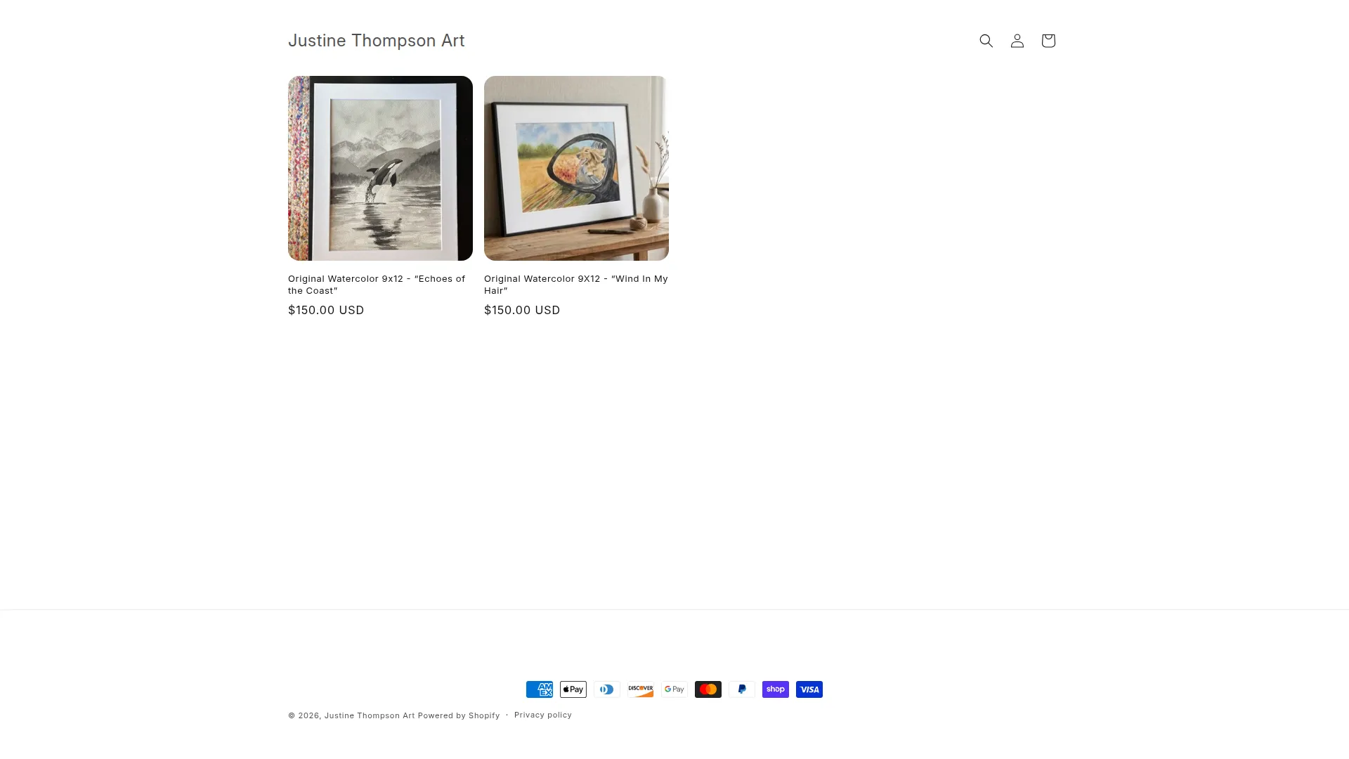 Justinethompsonart.com